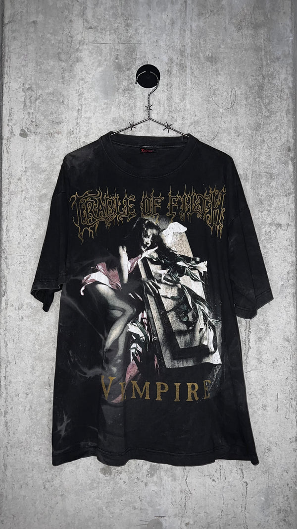CRADLE OF FILTH VEMPIRE TEE | ‘THOSE WHO TRESPASS AGAINST US, BEWARE THE SHADOWS OF DUSK’