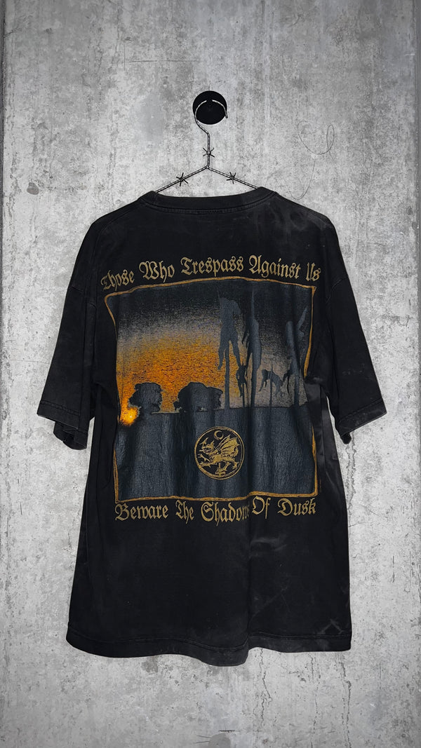 CRADLE OF FILTH VEMPIRE TEE | ‘THOSE WHO TRESPASS AGAINST US, BEWARE THE SHADOWS OF DUSK’