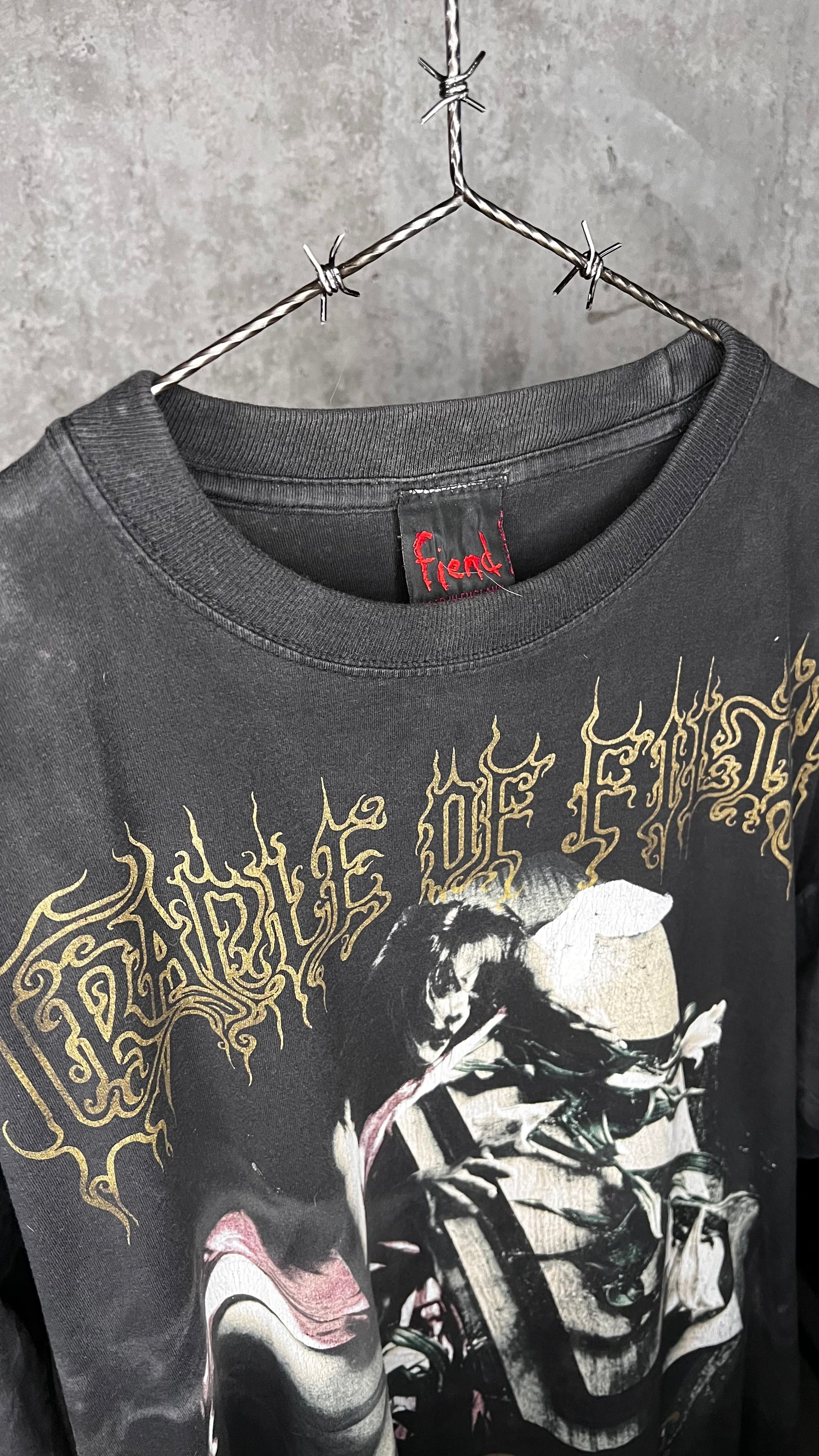 CRADLE OF FILTH VEMPIRE TEE | ‘THOSE WHO TRESPASS AGAINST US, BEWARE THE SHADOWS OF DUSK’