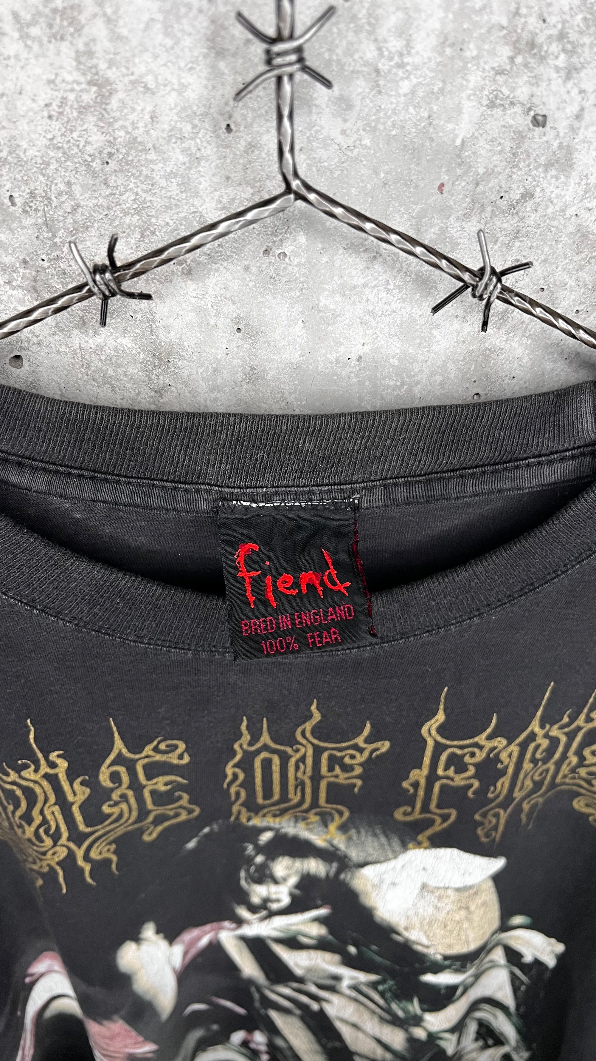 CRADLE OF FILTH VEMPIRE TEE | ‘THOSE WHO TRESPASS AGAINST US, BEWARE THE SHADOWS OF DUSK’