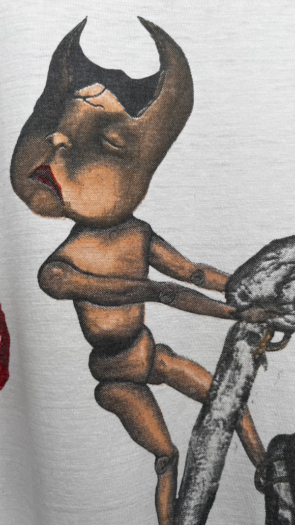 NIRVANA INCESTICIDE TEE 93’ | EURO WHITE VARIANT WITH BACK HIT