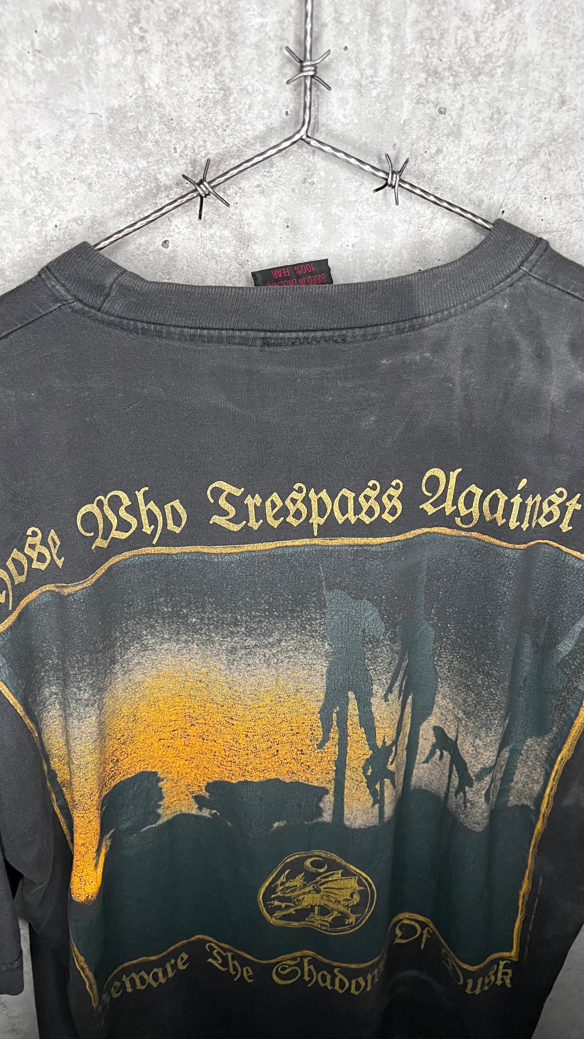 CRADLE OF FILTH VEMPIRE TEE | ‘THOSE WHO TRESPASS AGAINST US, BEWARE THE SHADOWS OF DUSK’