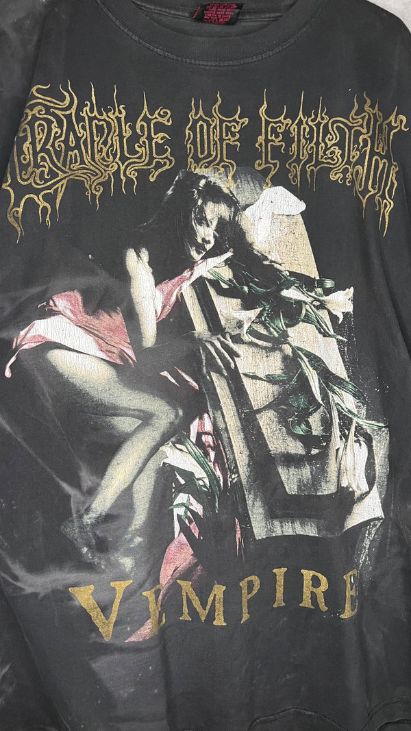 CRADLE OF FILTH VEMPIRE TEE | ‘THOSE WHO TRESPASS AGAINST US, BEWARE THE SHADOWS OF DUSK’