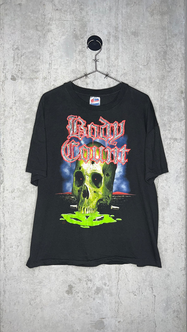 BODY COUNT TEE | ICE-T’S BAND | DEBUT ALBUM ERA “SKULL & BRAINS” GRAIL