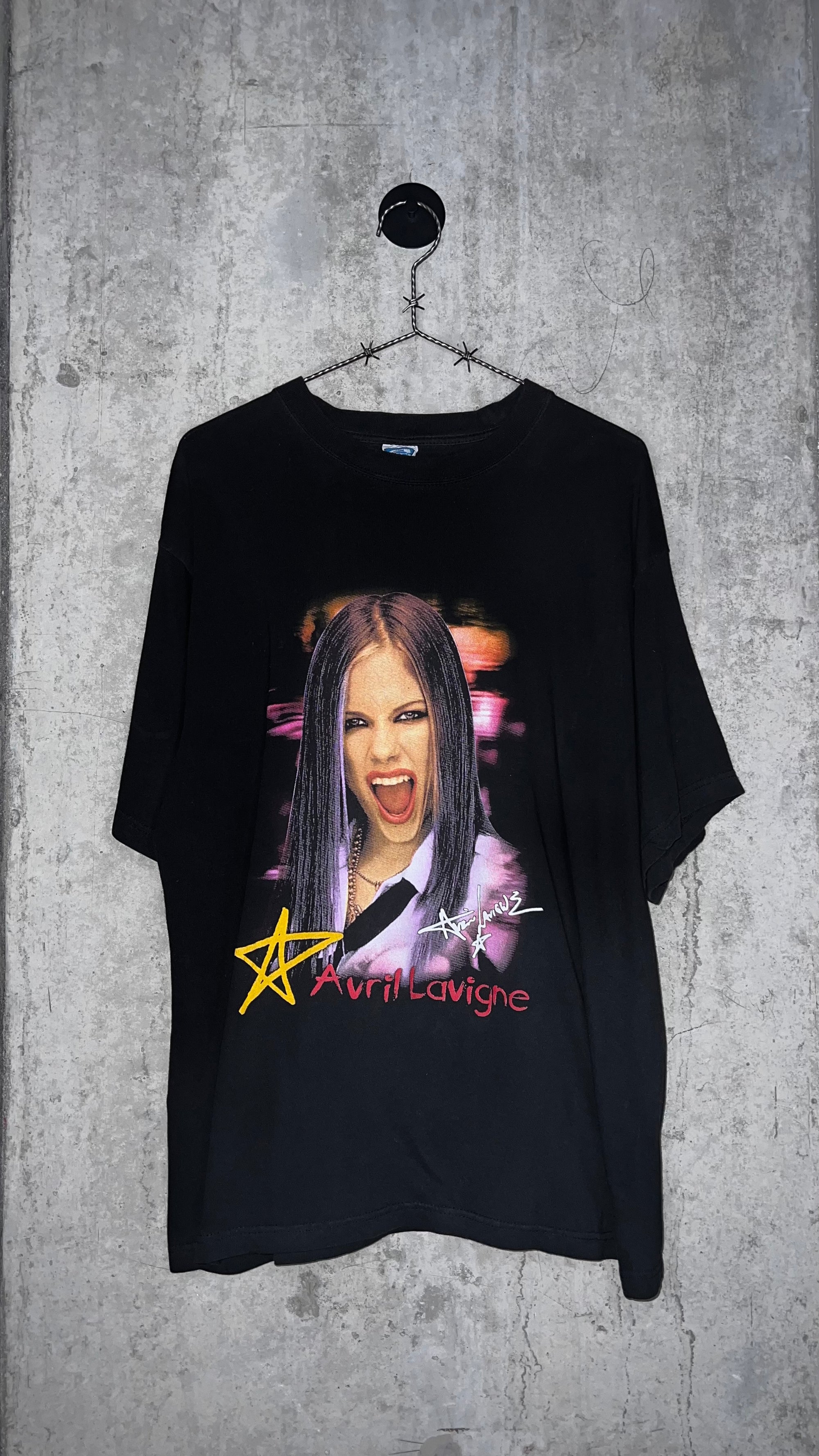 AVRIL LAVIGNE RARE LET GO ERA LOT TEE | BIG FACE AVRIL