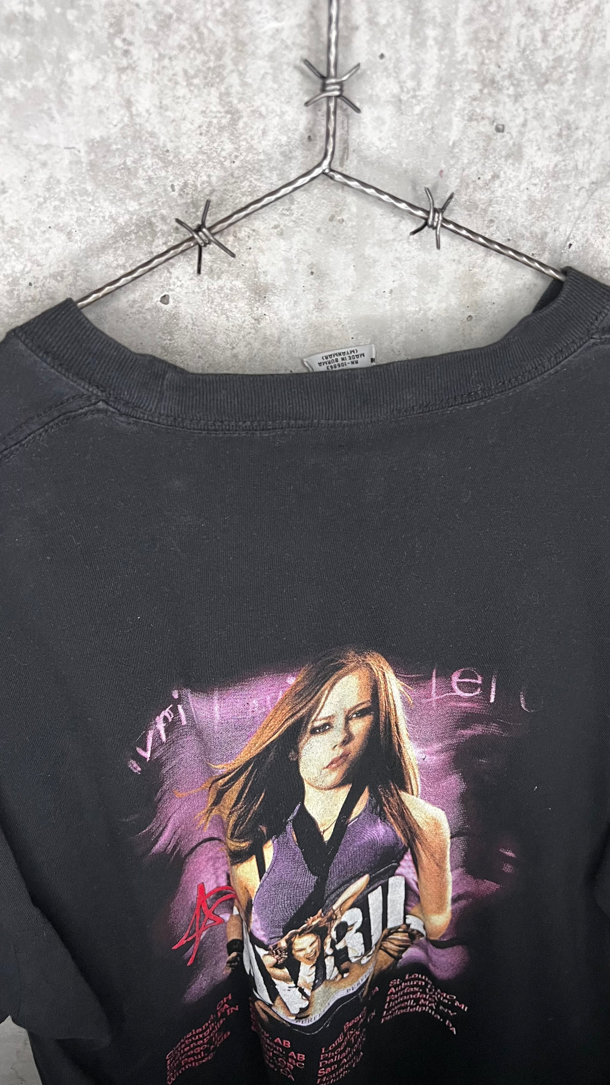 AVRIL LAVIGNE RARE LET GO ERA LOT TEE | BIG FACE AVRIL