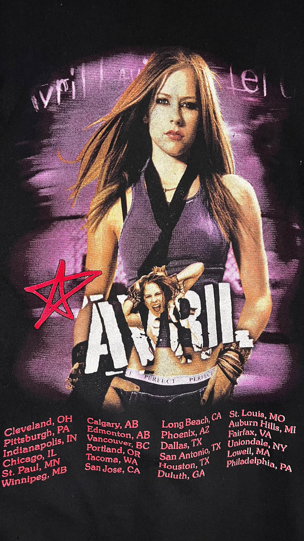 AVRIL LAVIGNE RARE LET GO ERA LOT TEE | BIG FACE AVRIL