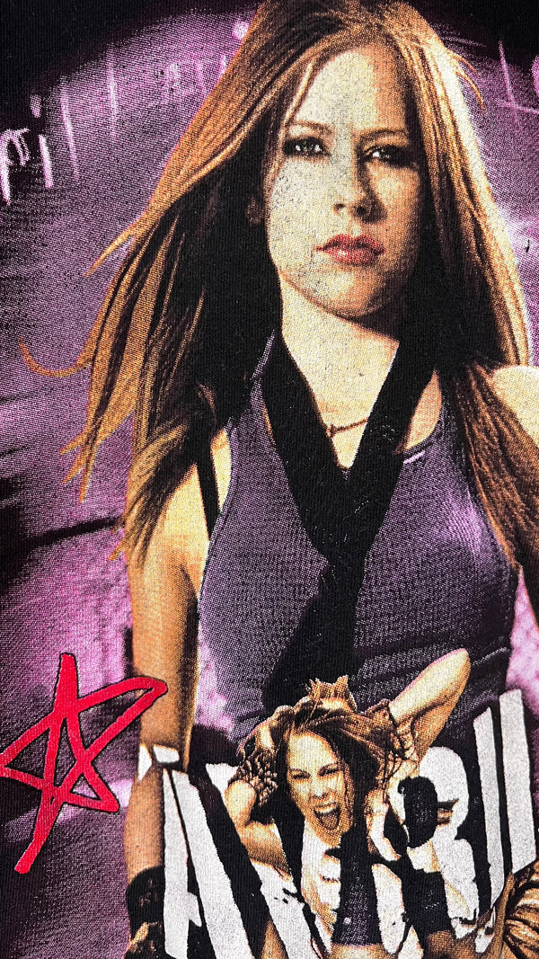 AVRIL LAVIGNE RARE LET GO ERA LOT TEE | BIG FACE AVRIL