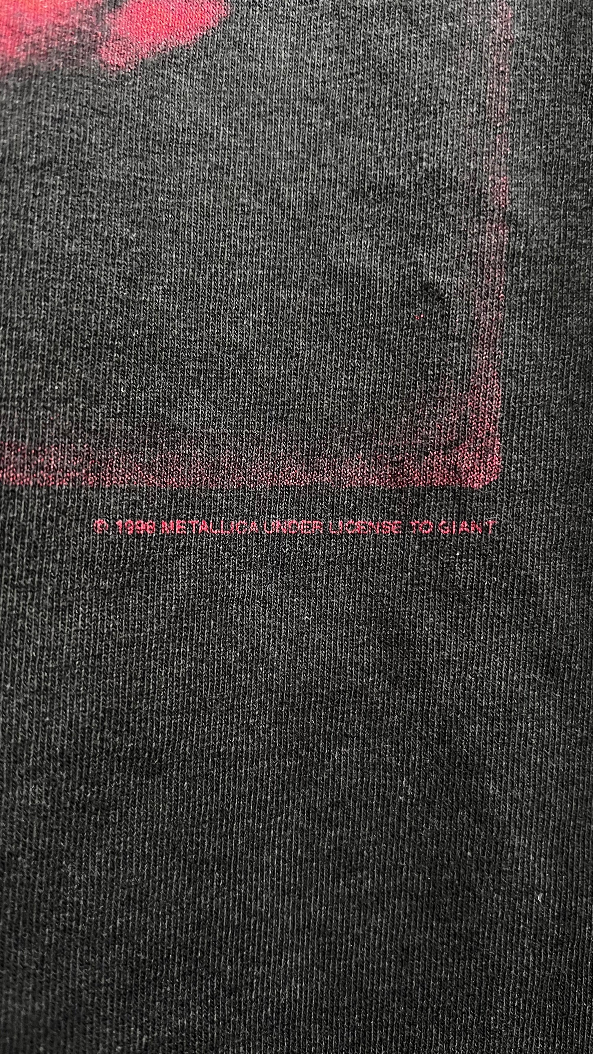 METALLICA RELOAD NORTH AMERICA SUMMER TOUR TEE | BAND PORTRAIT