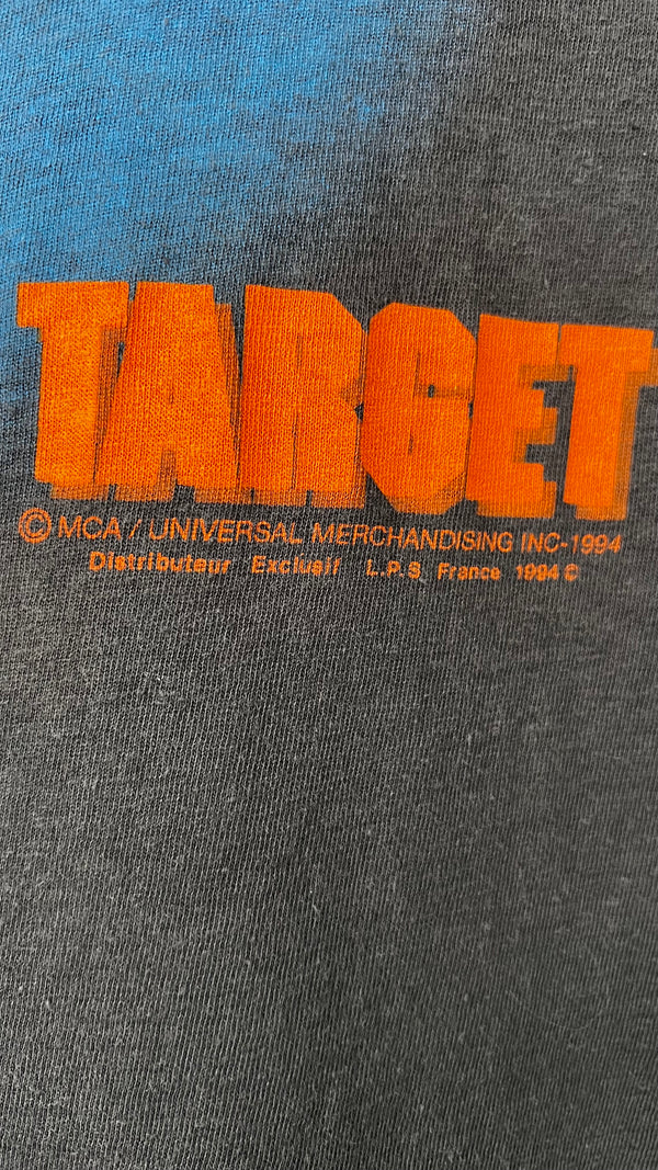 HARD TARGET RARE MOVIE POSTER PRINT TEE | JEAN CLAUDE VAN DAMME