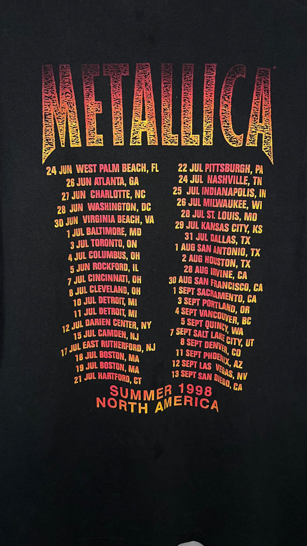 METALLICA RELOAD NORTH AMERICA SUMMER TOUR TEE | BAND PORTRAIT