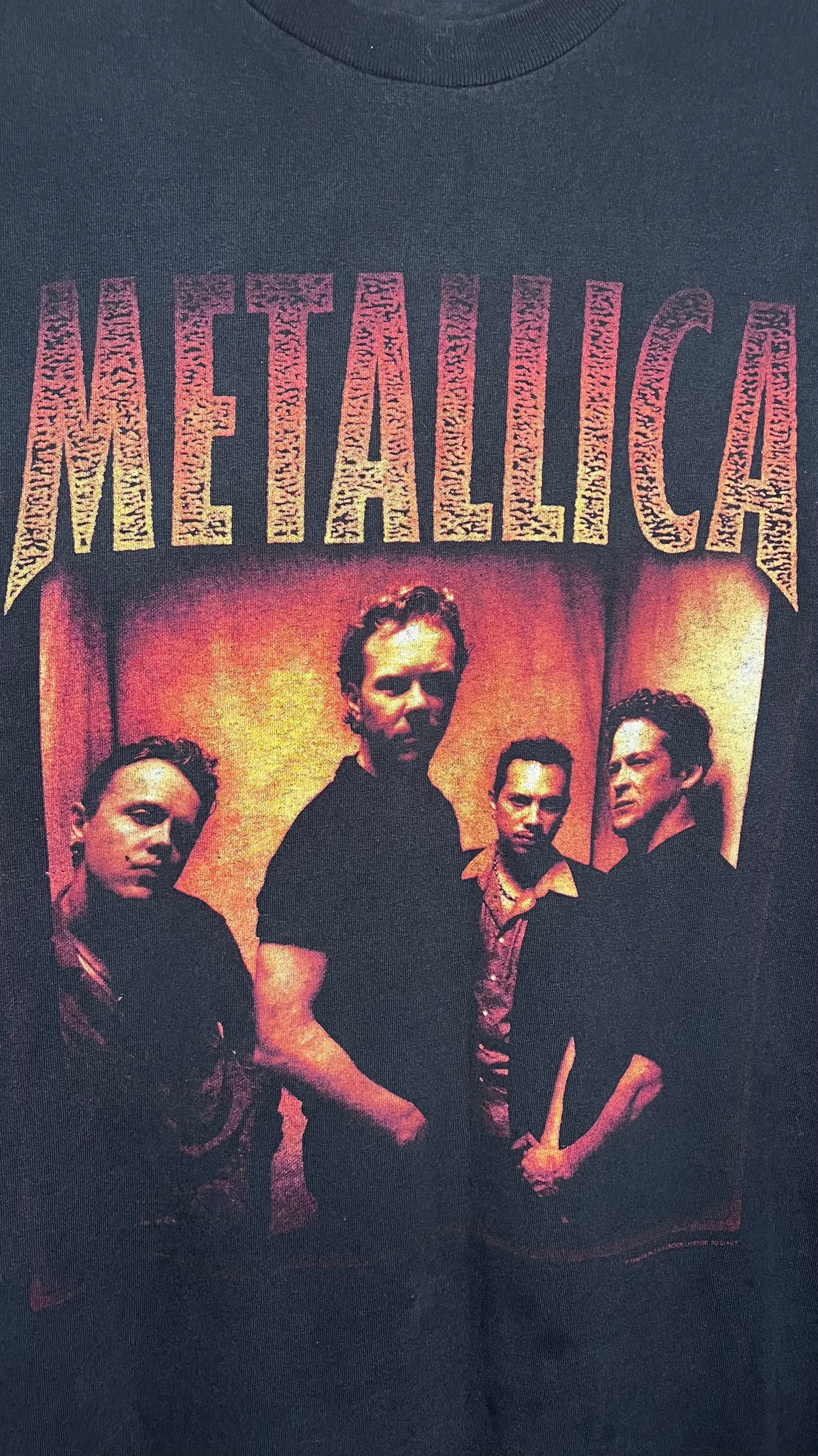 METALLICA RELOAD NORTH AMERICA SUMMER TOUR TEE | BAND PORTRAIT