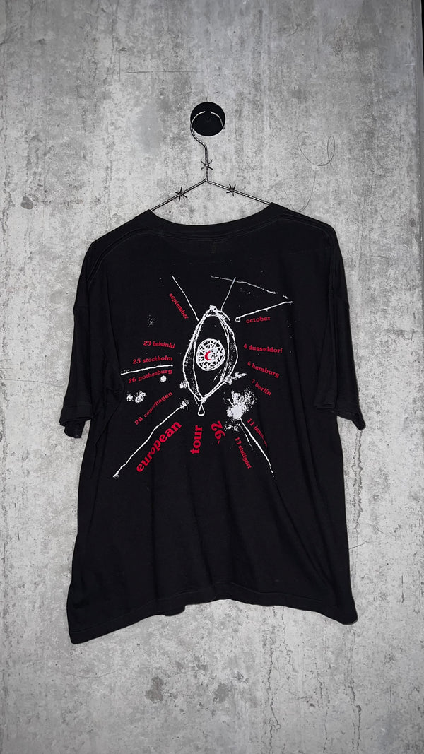 THE CURE EUROPEAN WISH TOUR 92’ BOXY TEE