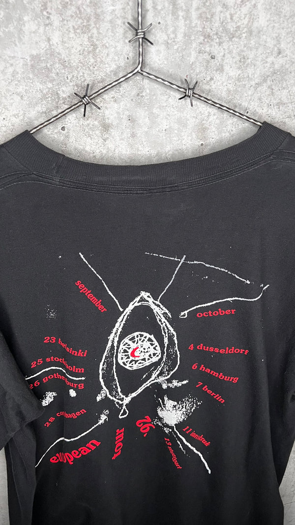 THE CURE EUROPEAN WISH TOUR 92’ BOXY TEE