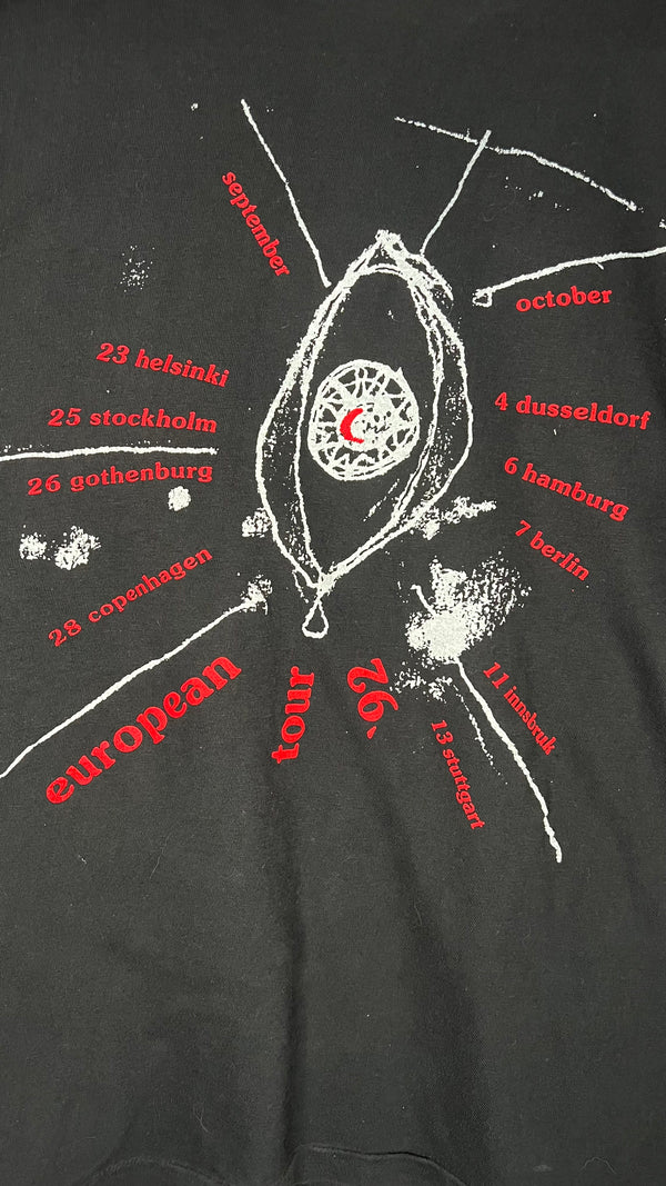 THE CURE EUROPEAN WISH TOUR 92’ BOXY TEE