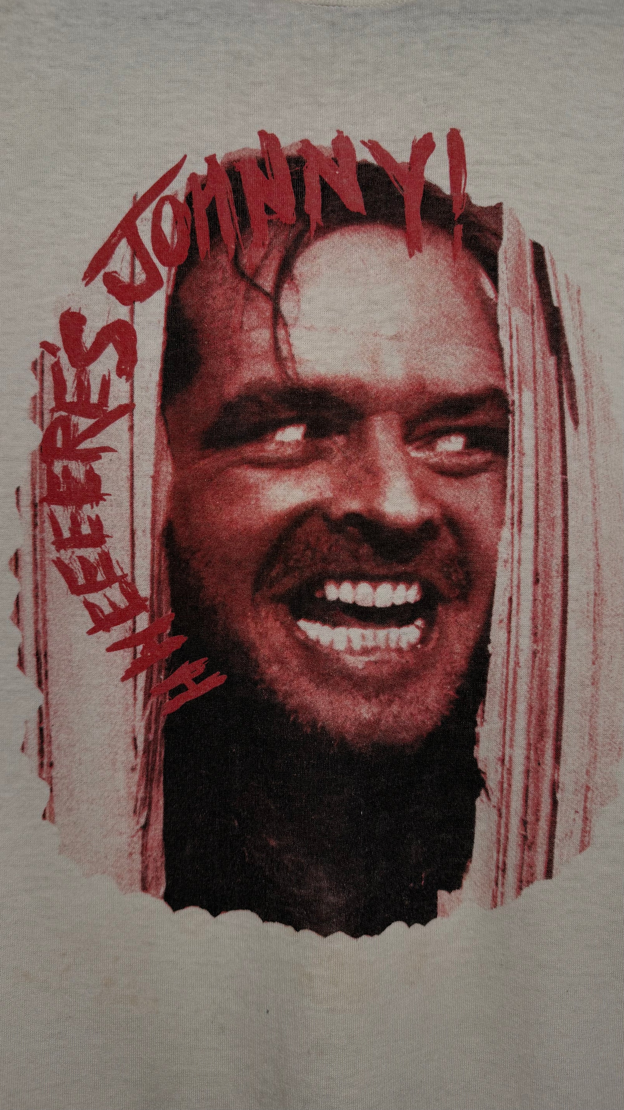 THE SHINING ‘HERE’S JOHNNY!’ MOVIE PROMO TEE | JACK NICHOLSON