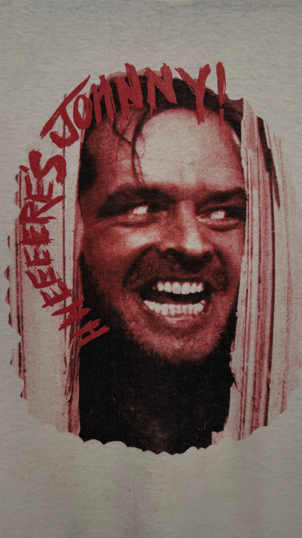 THE SHINING ‘HERE’S JOHNNY!’ MOVIE PROMO TEE | JACK NICHOLSON