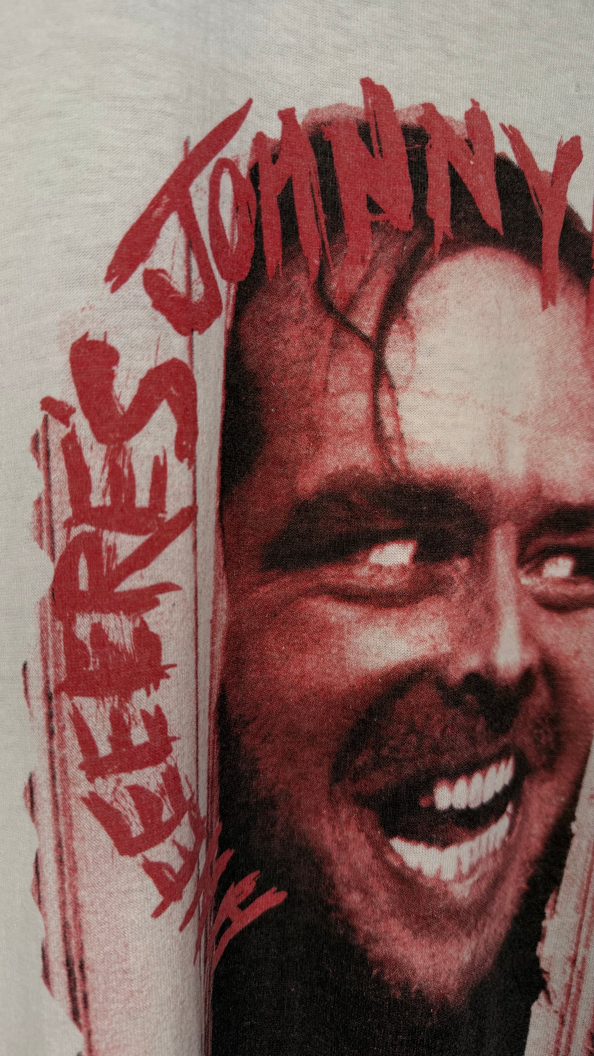 THE SHINING ‘HERE’S JOHNNY!’ MOVIE PROMO TEE | JACK NICHOLSON