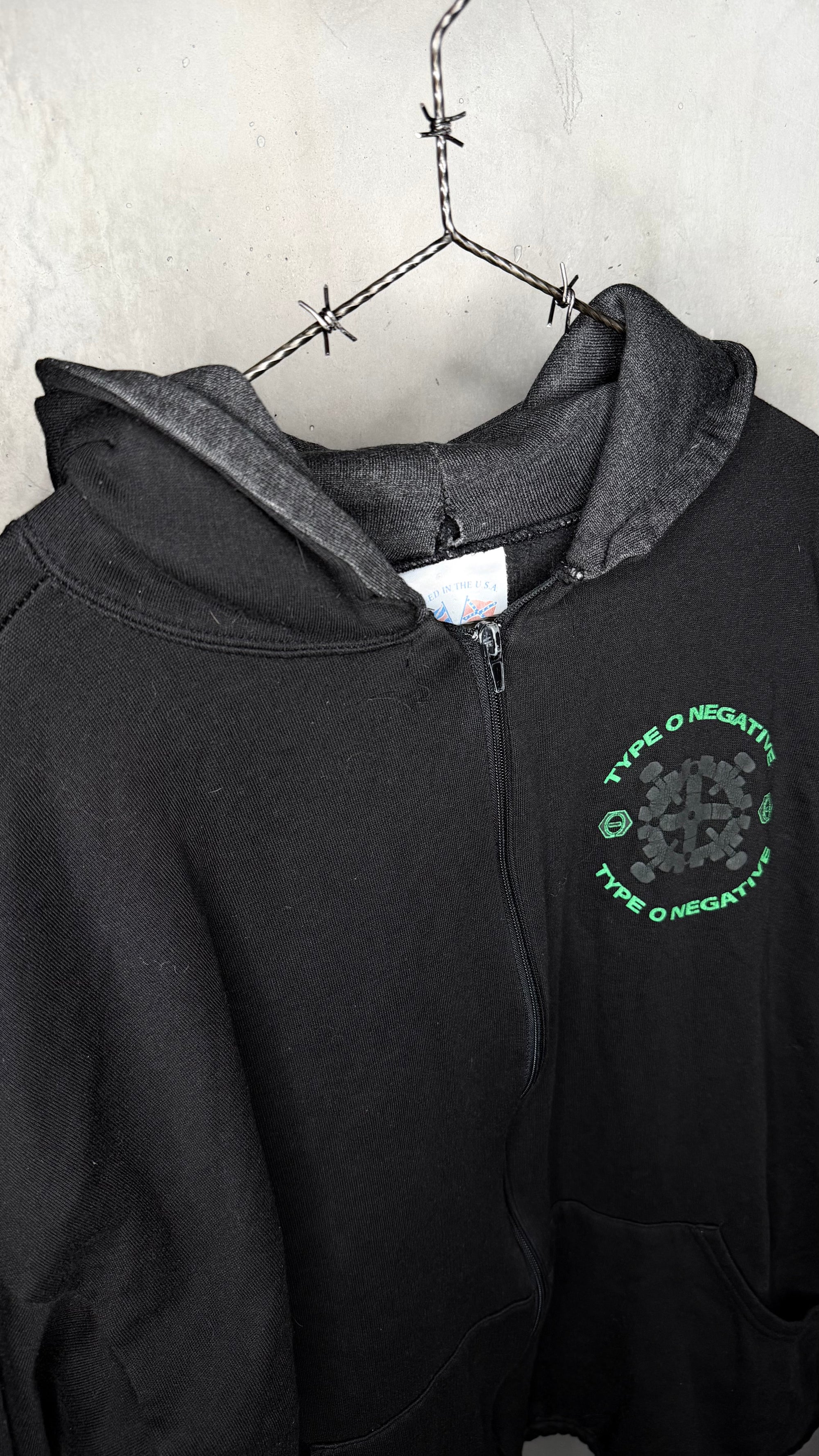 TYPE O NEGATIVE BLOODY KISSES HOODIE VERY RARE UK BOOT