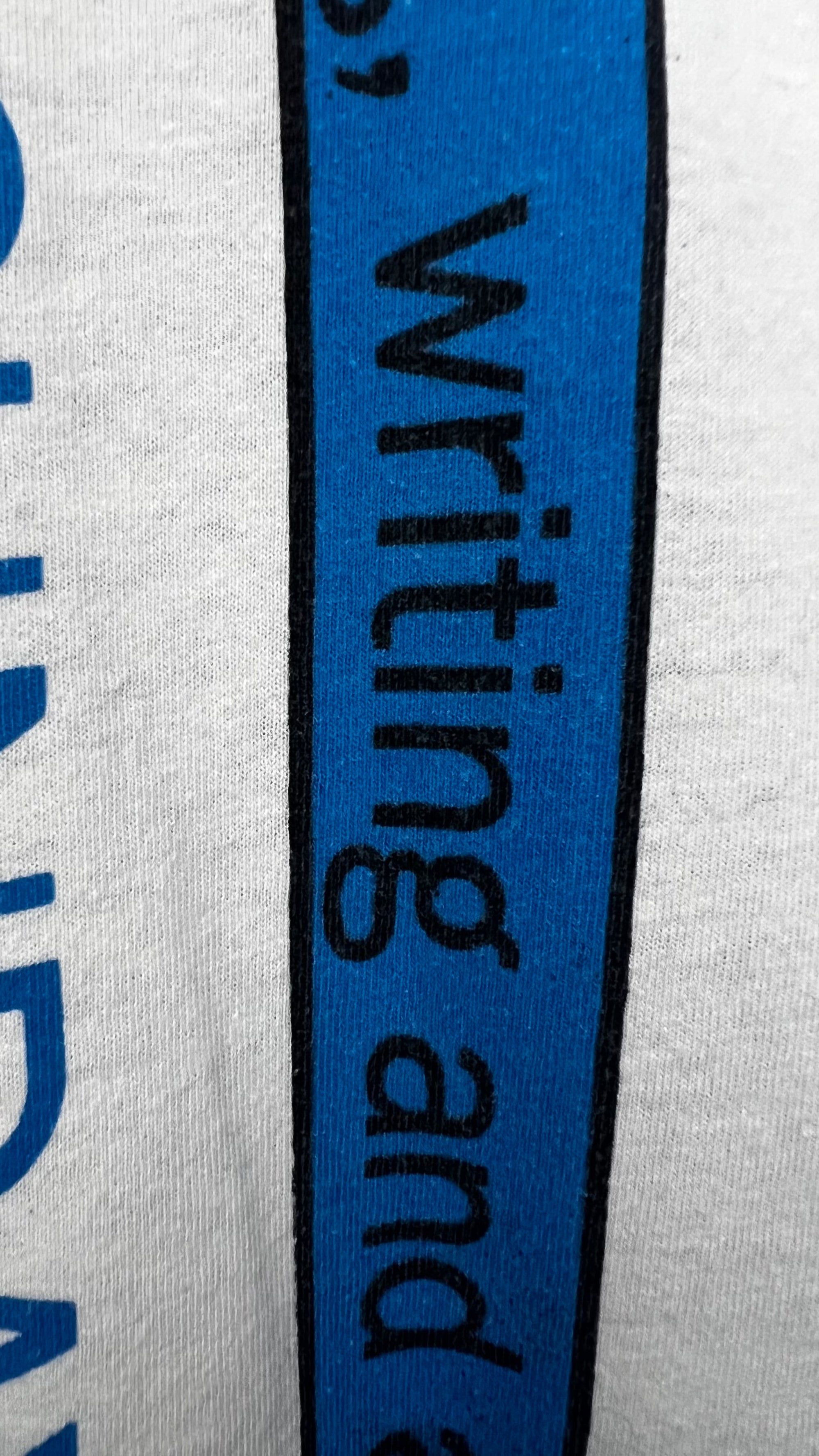 THE SUNDAYS READING, WRITING AND ARITHMETIC UK TOUR TEE 90’ | HARRIET WHEELER PORTRAIT BACK HIT