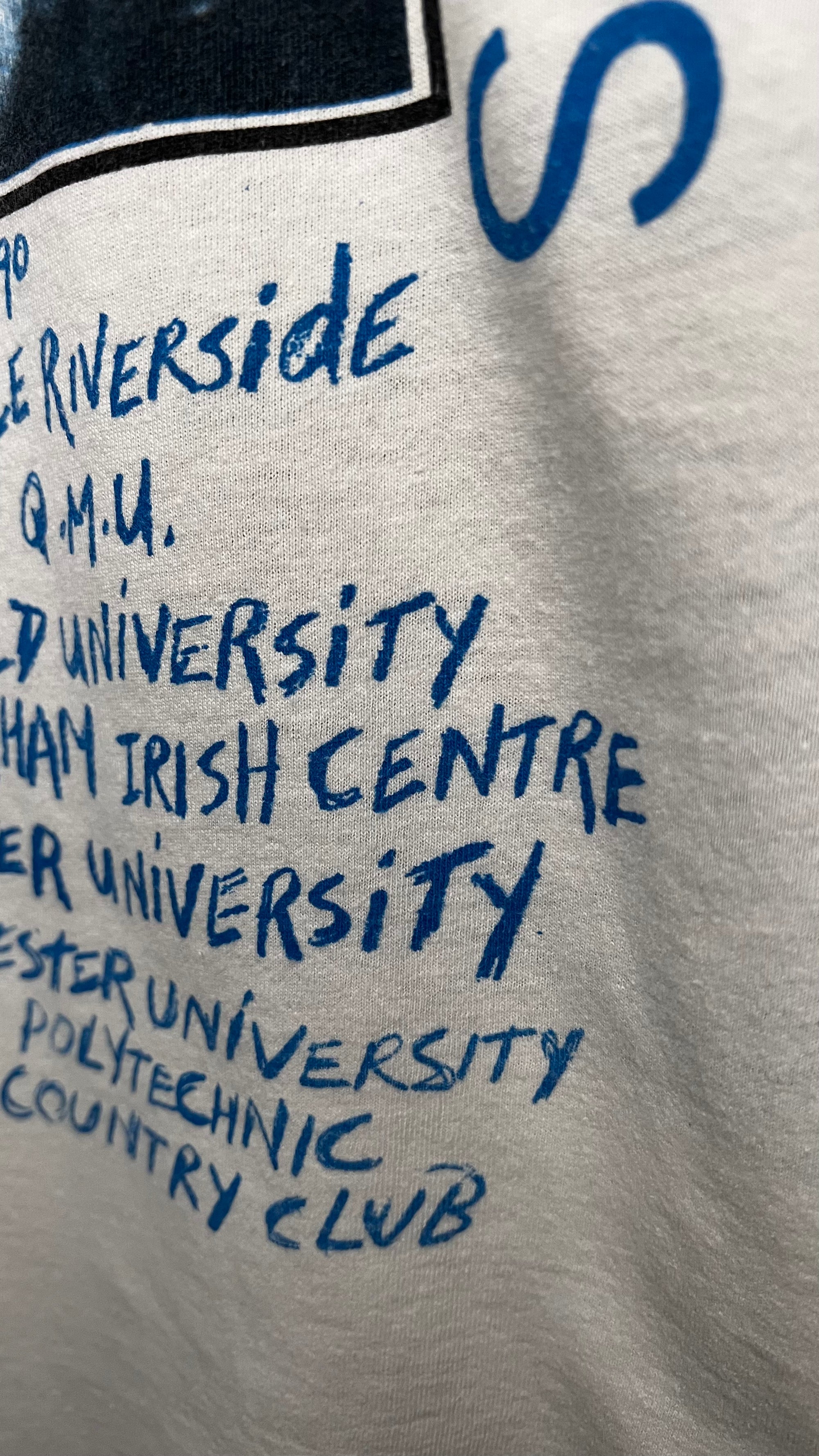 THE SUNDAYS READING, WRITING AND ARITHMETIC UK TOUR TEE 90’ | HARRIET WHEELER PORTRAIT BACK HIT