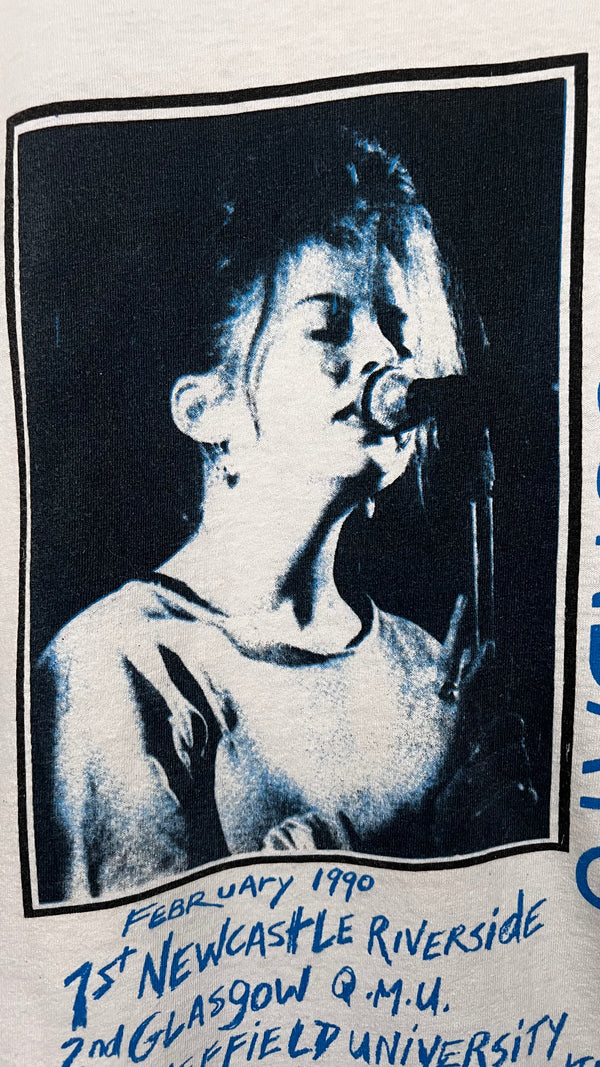 THE SUNDAYS READING, WRITING AND ARITHMETIC UK TOUR TEE 90’ | HARRIET WHEELER PORTRAIT BACK HIT