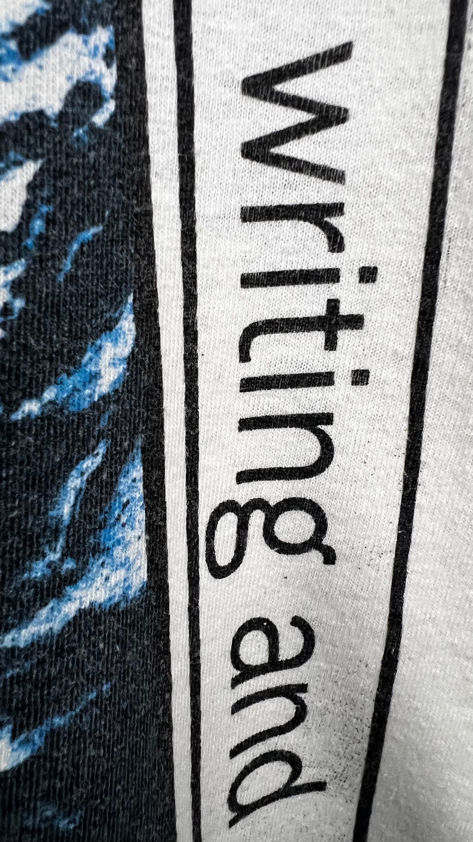 THE SUNDAYS READING, WRITING AND ARITHMETIC UK TOUR TEE 90’ | HARRIET WHEELER PORTRAIT BACK HIT