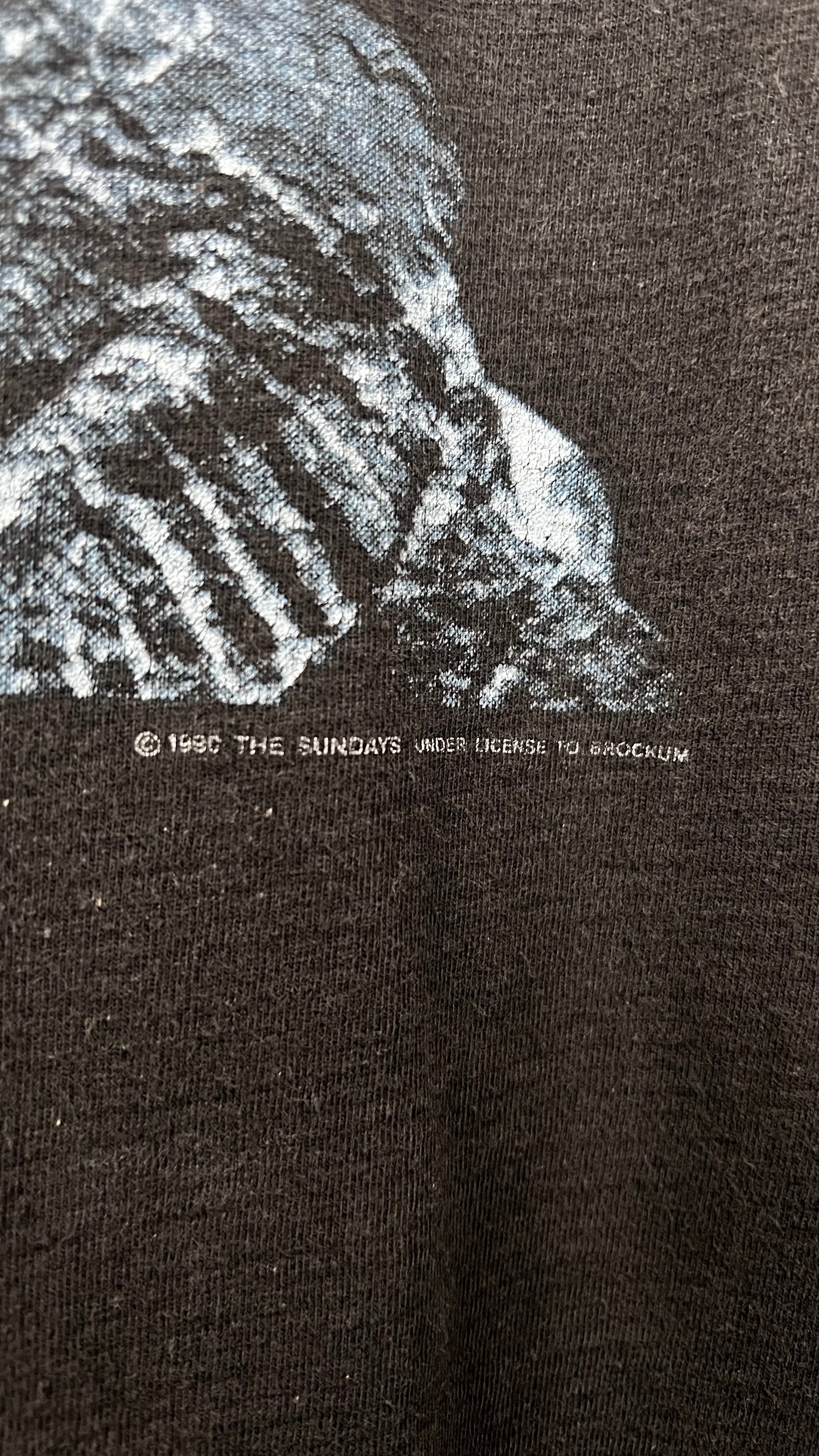 THE SUNDAYS READING, WRITING AND ARITHMETIC BIG PRINT ALBUM COVER ART TEE