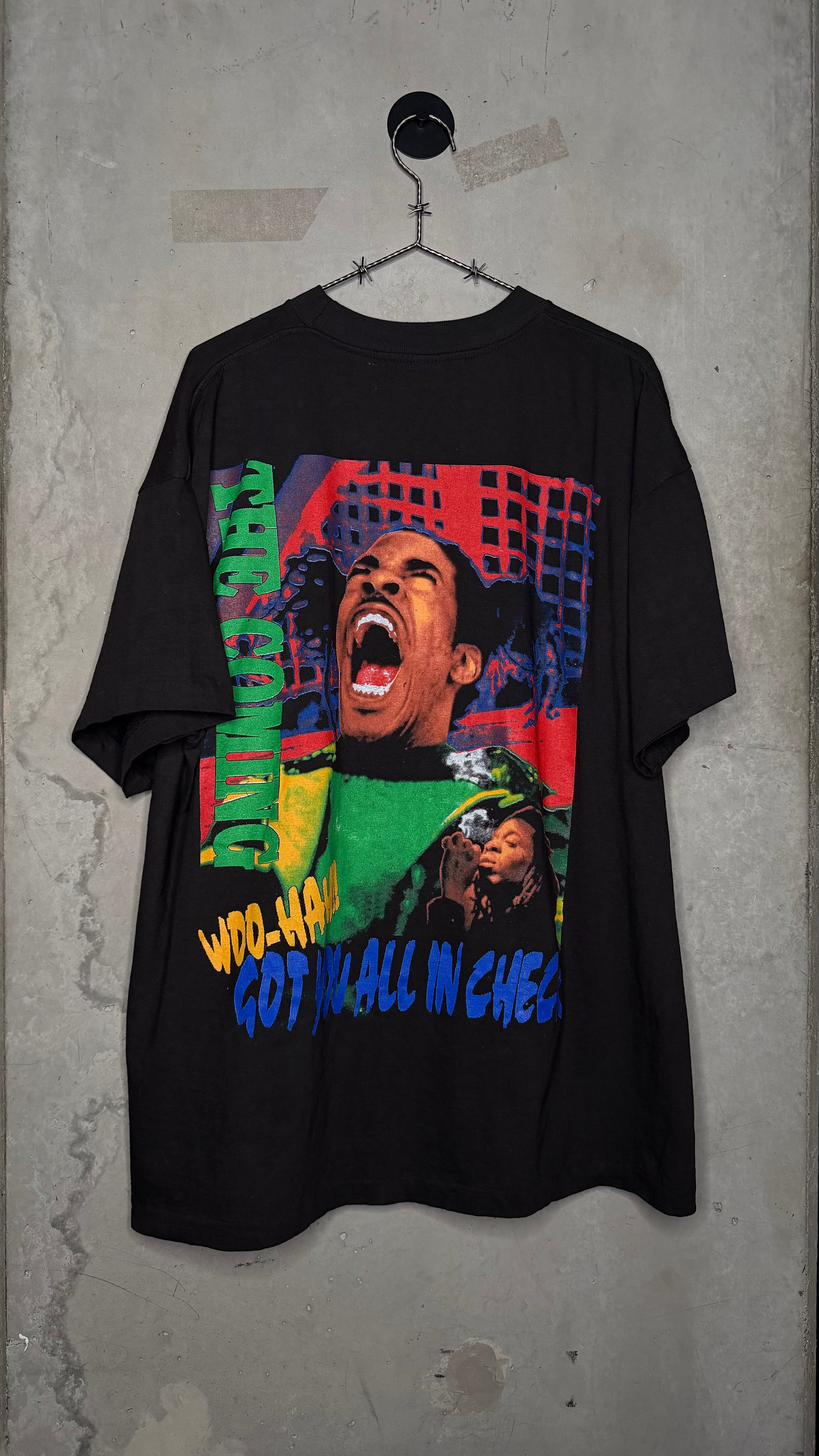 BUSTA RHYMES RAP TEE | THE COMING ‘WOO-HAH!! GOT YOU ALL IN CHECK’