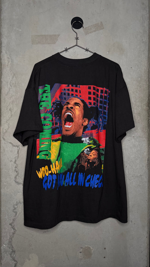 BUSTA RHYMES RAP TEE | THE COMING ‘WOO-HAH!! GOT YOU ALL IN CHECK’