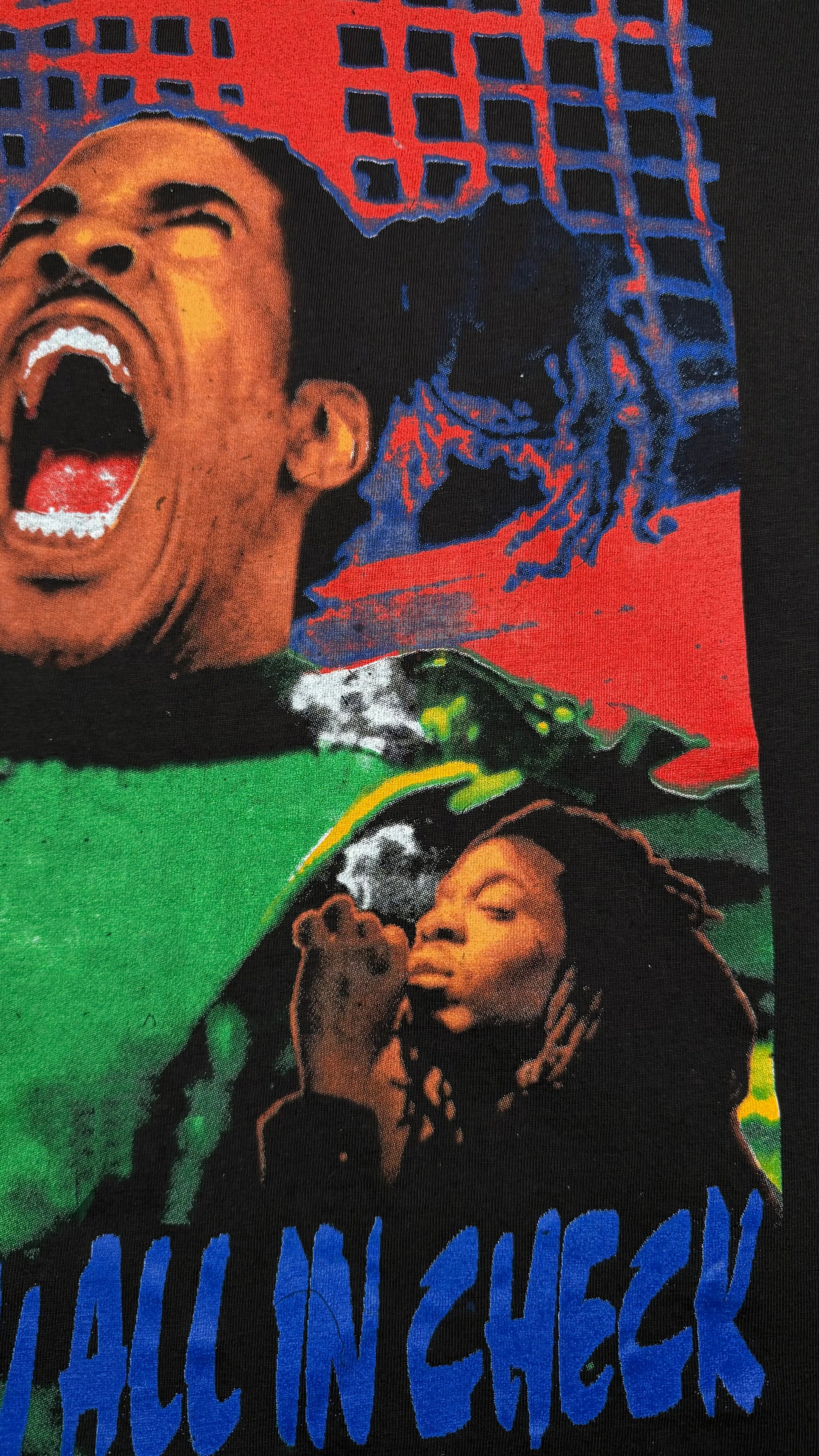 BUSTA RHYMES RAP TEE | THE COMING ‘WOO-HAH!! GOT YOU ALL IN CHECK’