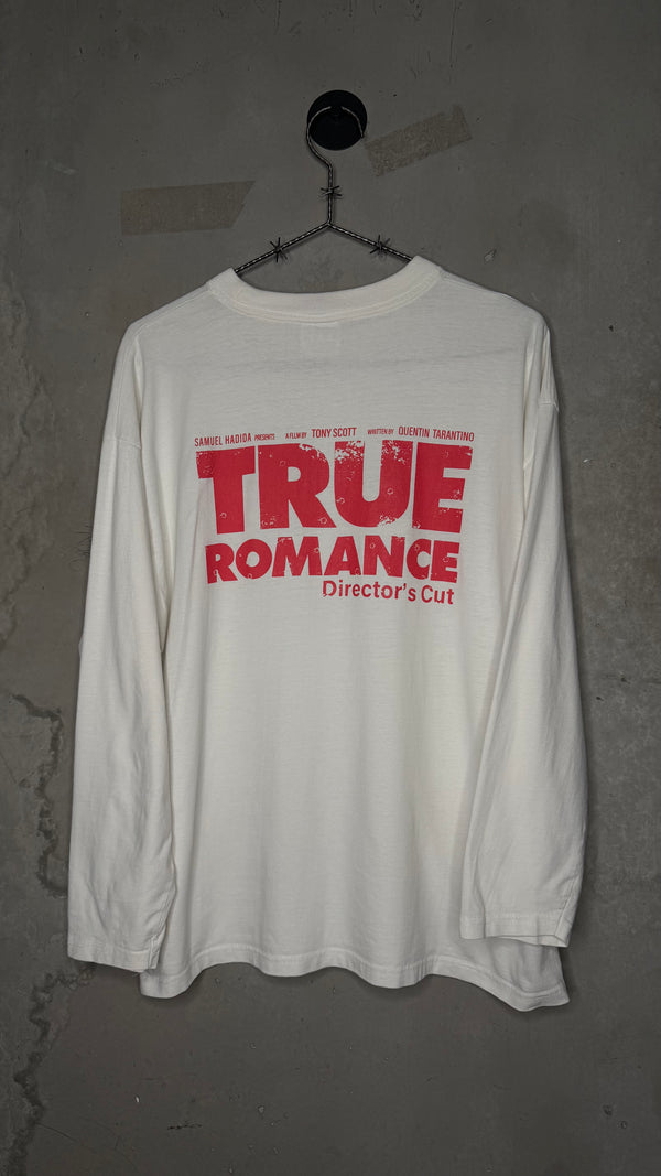 TRUE ROMANCE DIRECTOR’S CUT LONGSLEEVE MOVIE PROMO TEE | CHRISTIAN SLATER & PATRICIA ARQUETTE