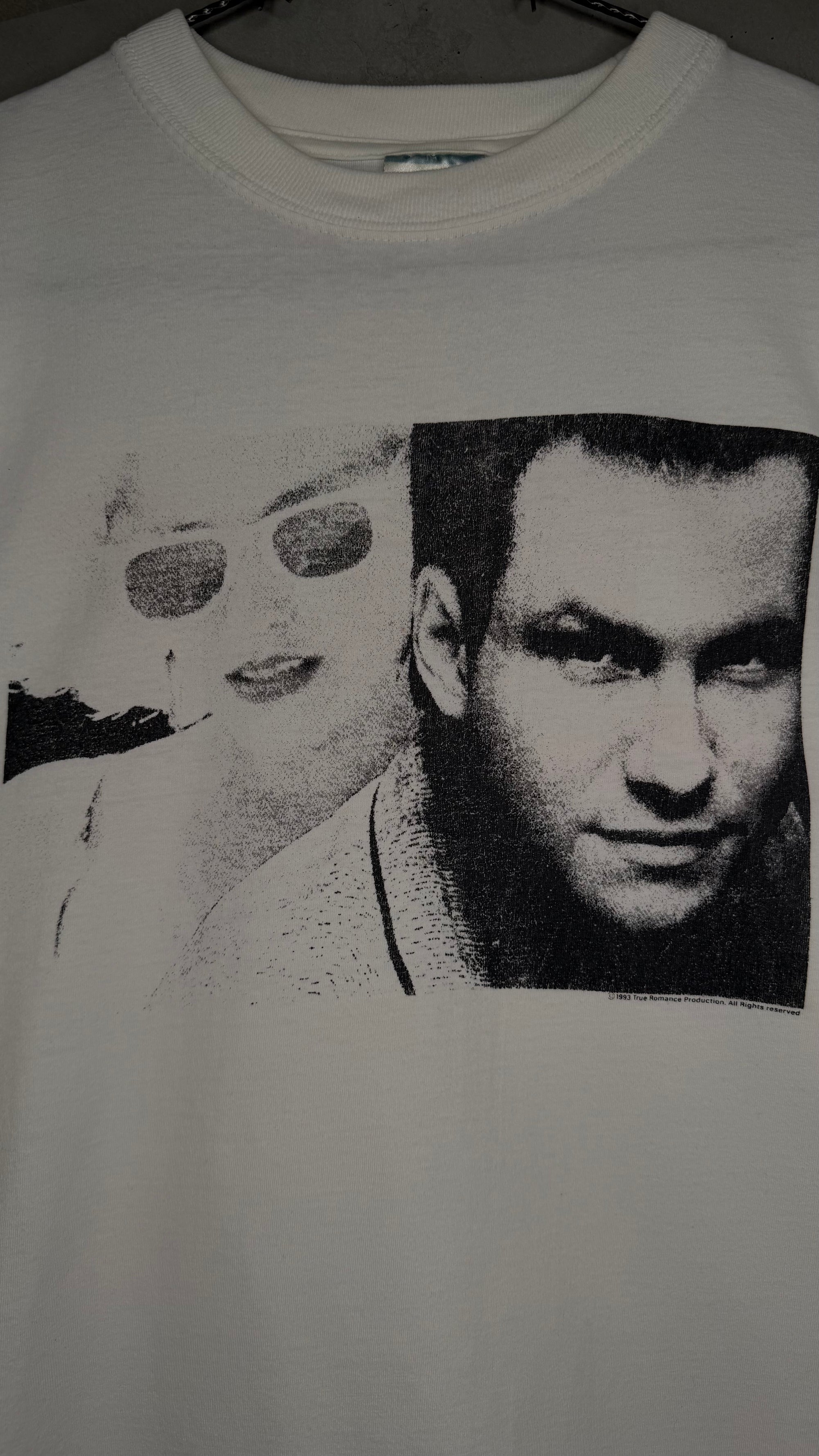 TRUE ROMANCE DIRECTOR’S CUT LONGSLEEVE MOVIE PROMO TEE | CHRISTIAN SLATER & PATRICIA ARQUETTE