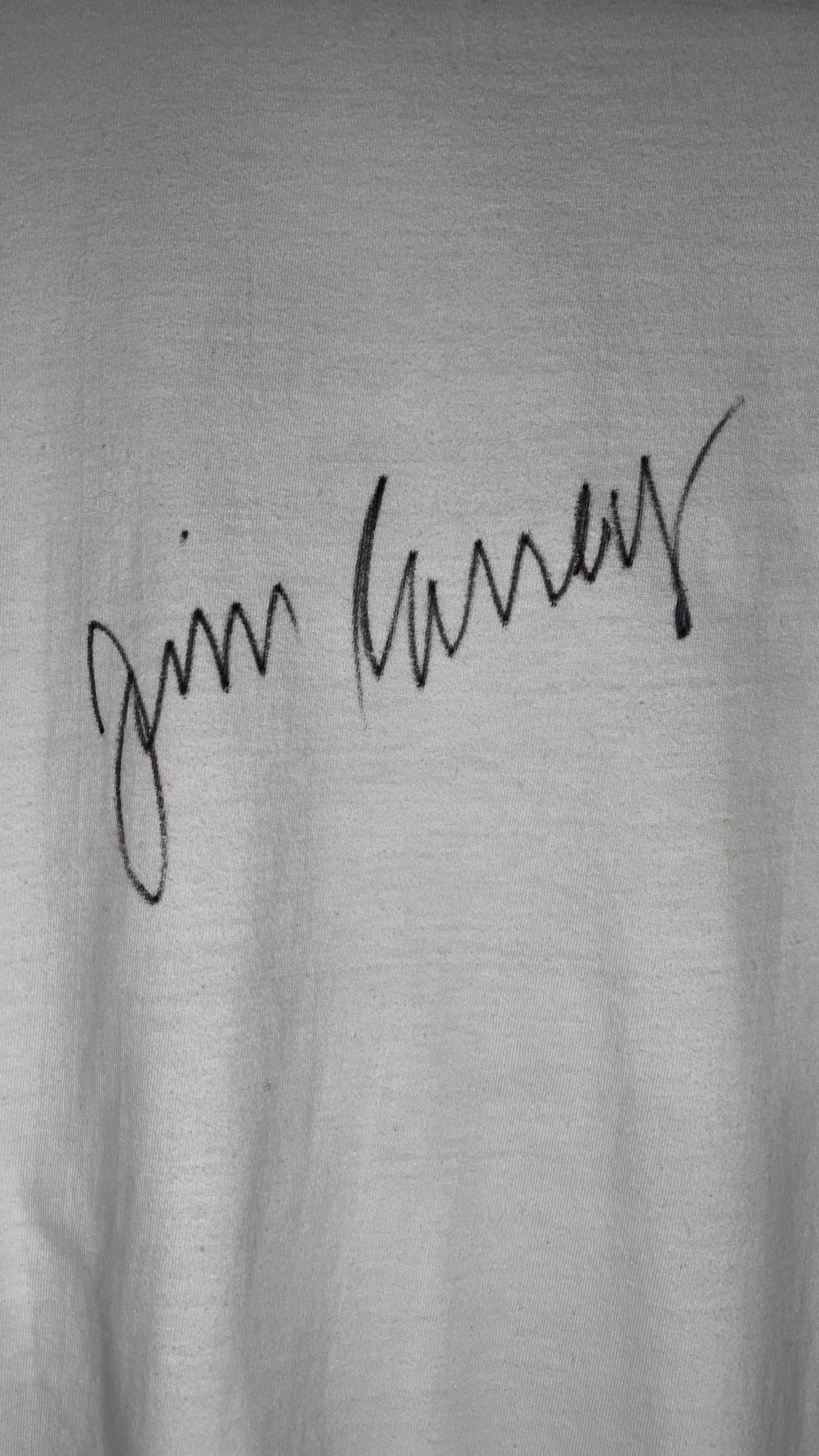 ACE VENTURA 2 WHEN NATURE CALLS FILM CREW ONLY TEE | SIGNED BY JIM CARREY