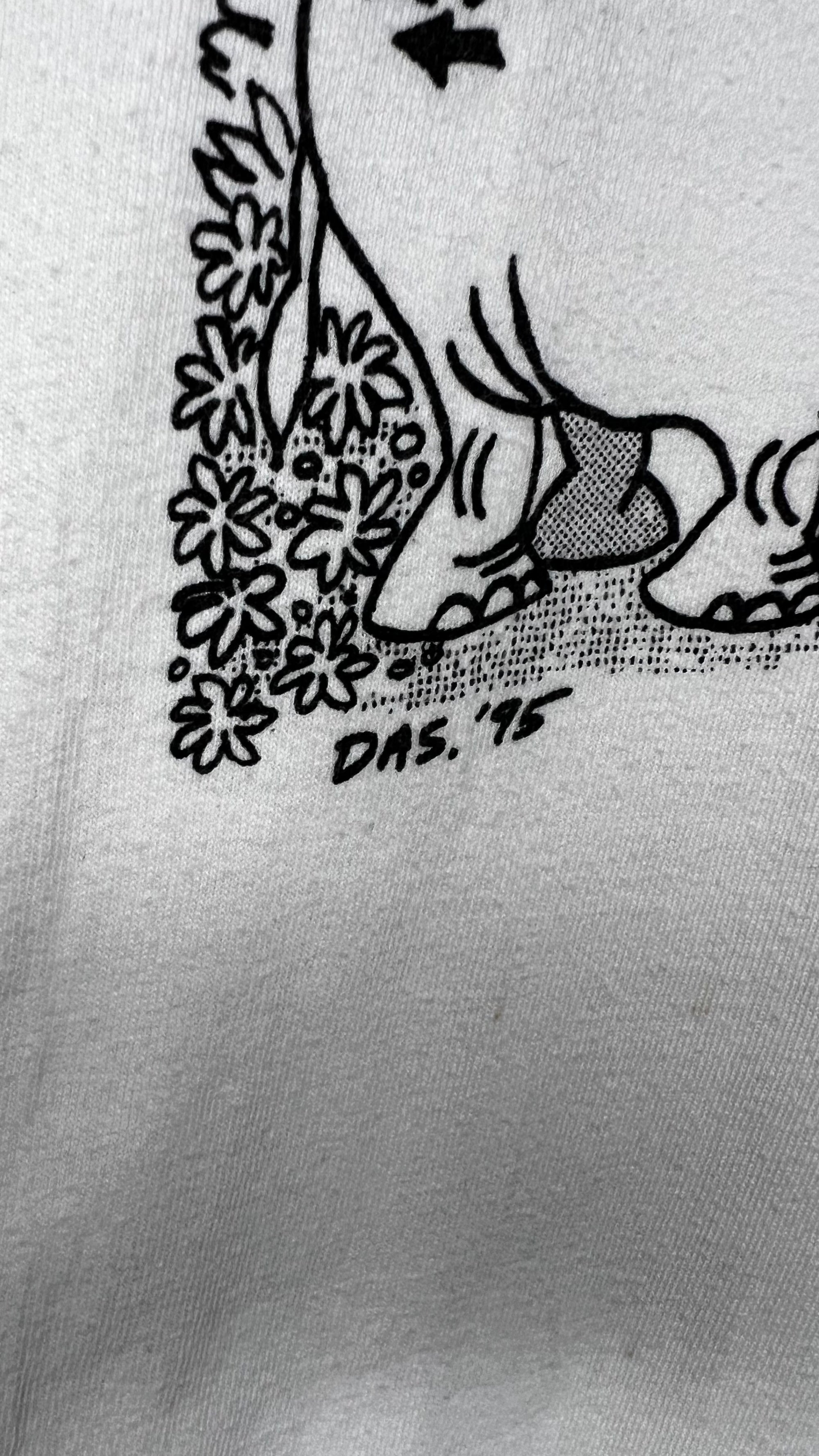 ACE VENTURA 2 WHEN NATURE CALLS FILM CREW ONLY TEE | SIGNED BY JIM CARREY