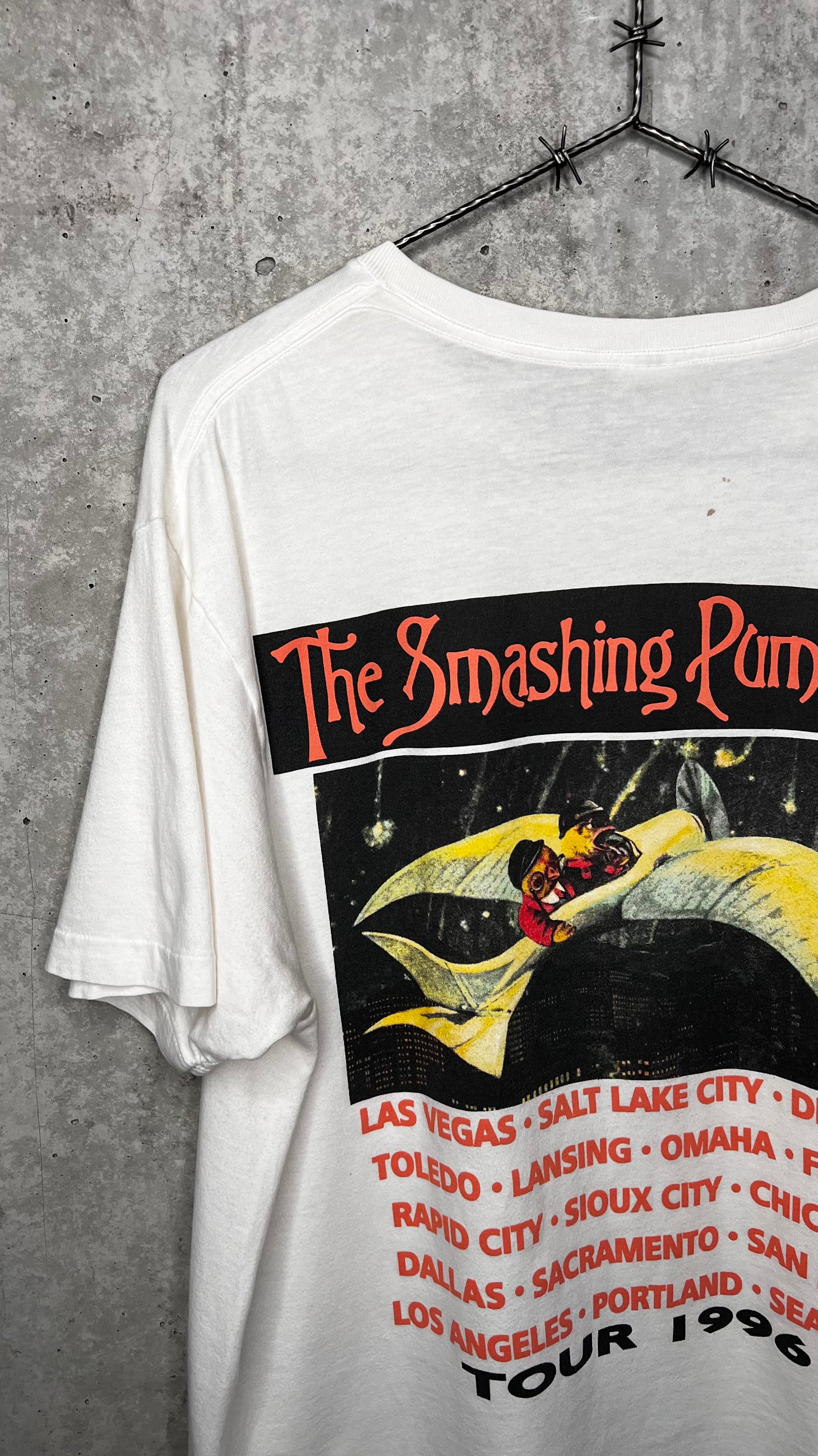 THE SMASHING PUMPKINS MELLON COLLIE&nbsp; AND THE INFINITE SADNESS US TOUR 96’ BOOTLEG TEE