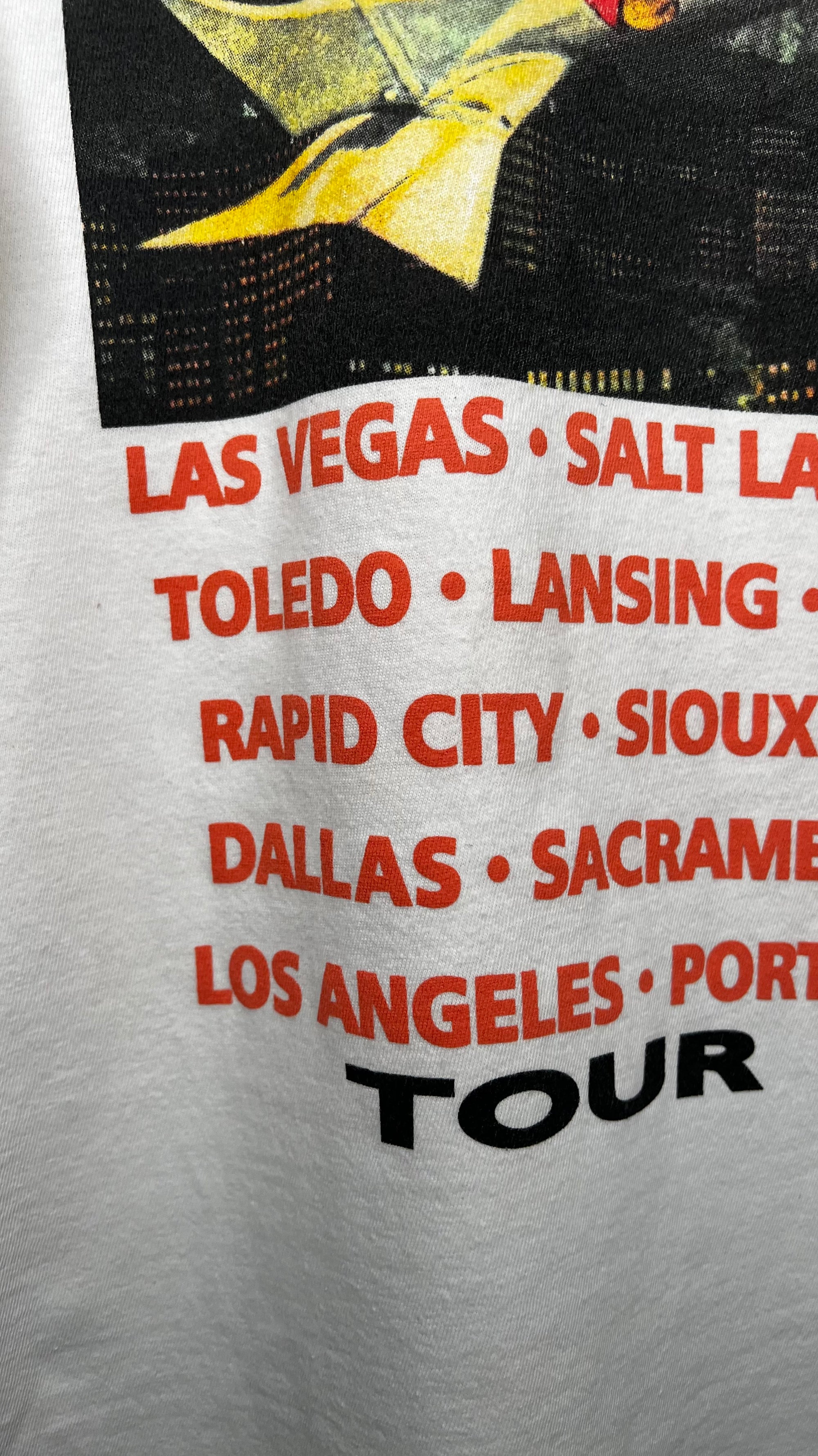 THE SMASHING PUMPKINS MELLON COLLIE&nbsp; AND THE INFINITE SADNESS US TOUR 96’ BOOTLEG TEE