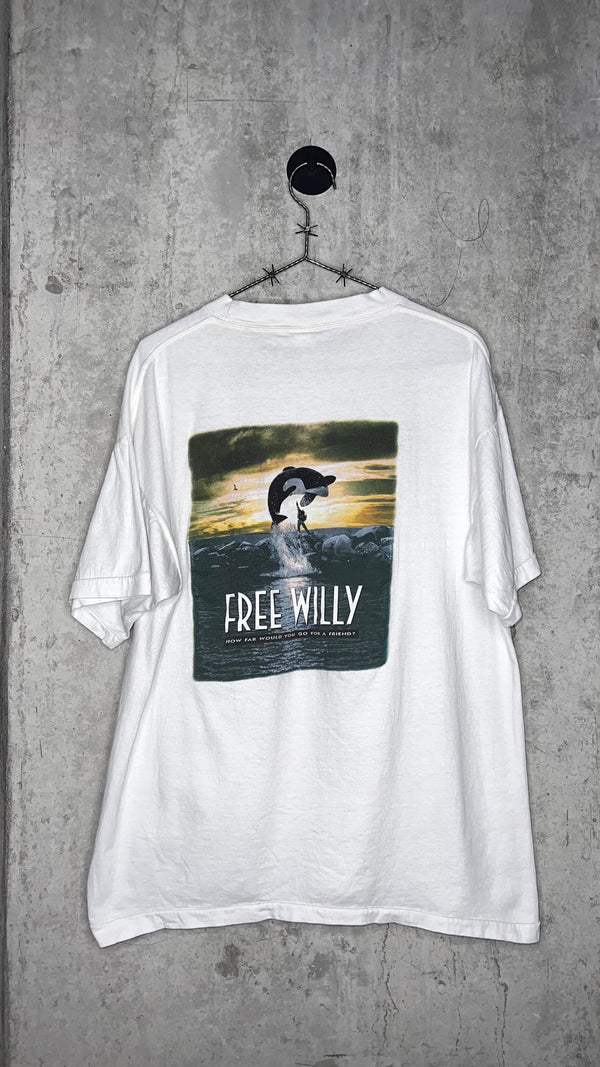 FREE WILLY MOVIE PROMO MULLET TEE