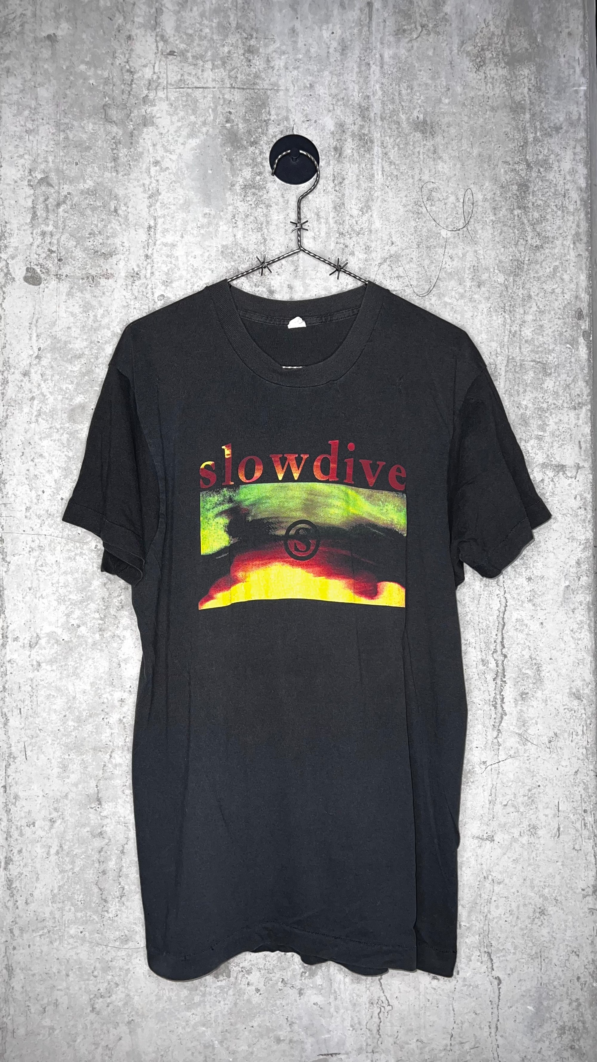 SLOWDIVE JUST FOR A DAY CONCERT TEE