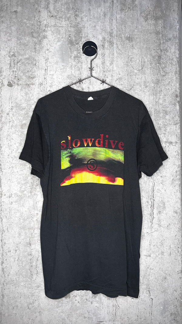 SLOWDIVE JUST FOR A DAY CONCERT TEE