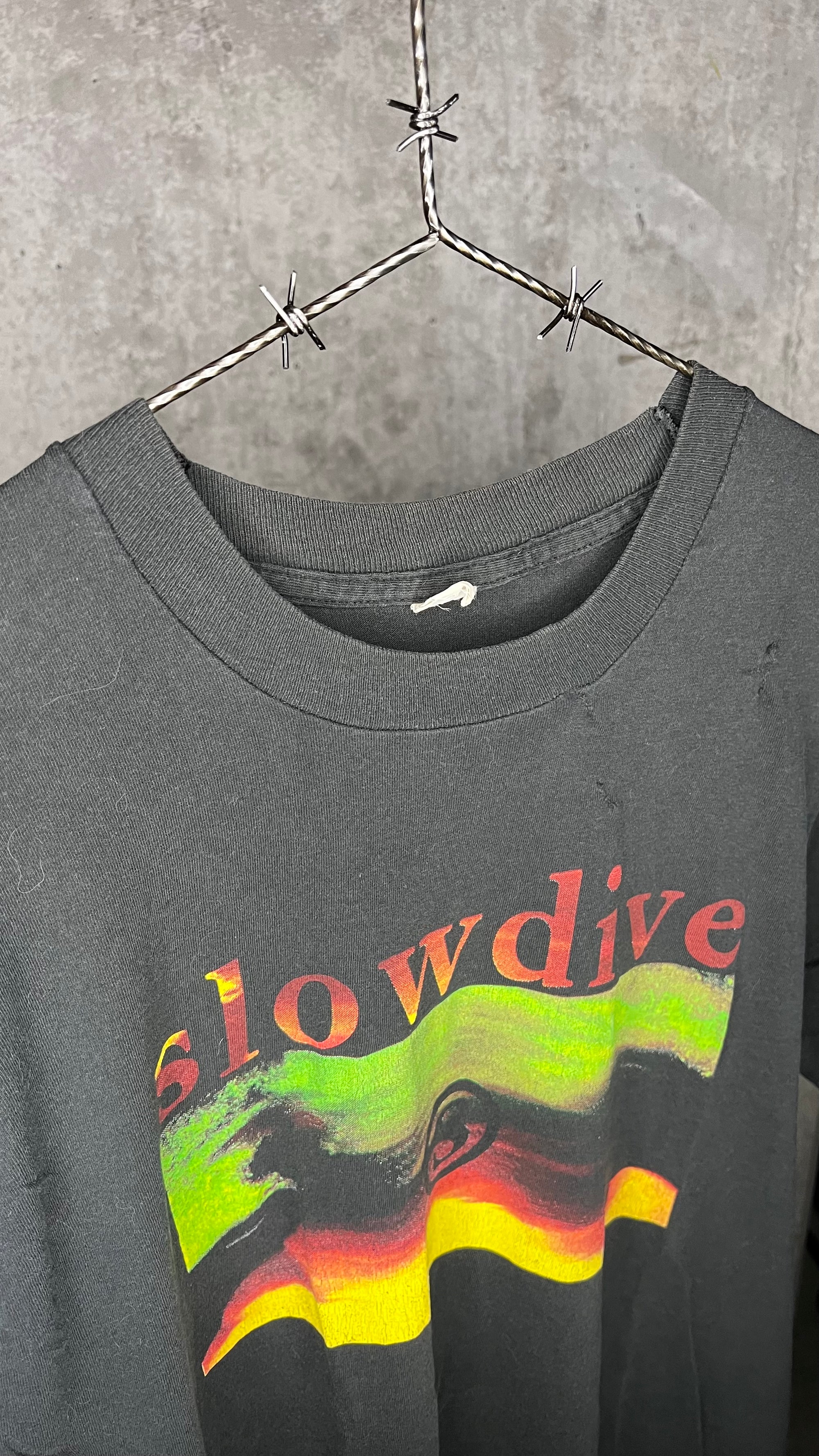 SLOWDIVE JUST FOR A DAY CONCERT TEE
