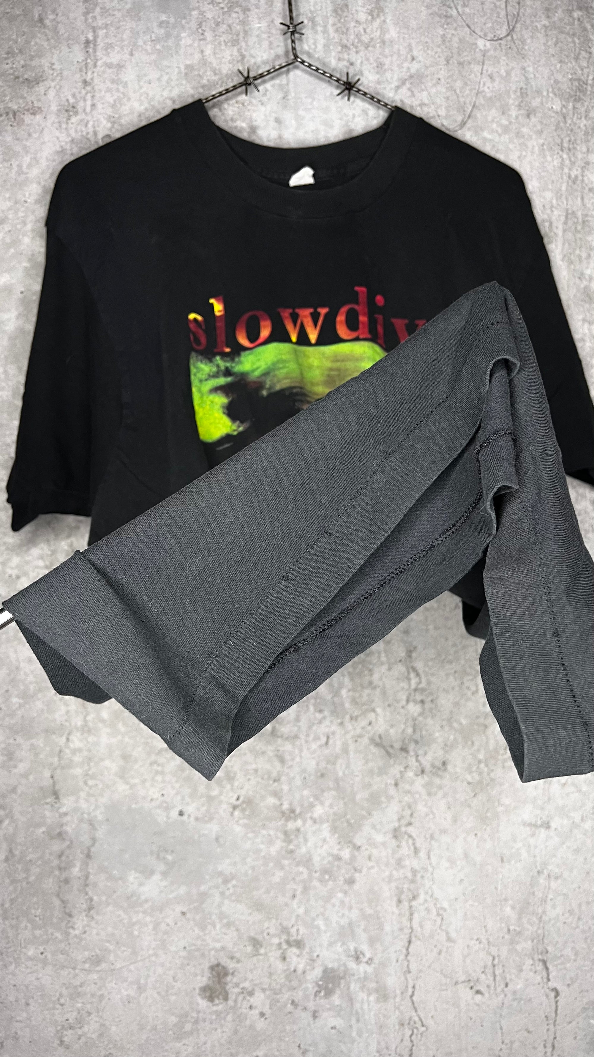 SLOWDIVE JUST FOR A DAY CONCERT TEE