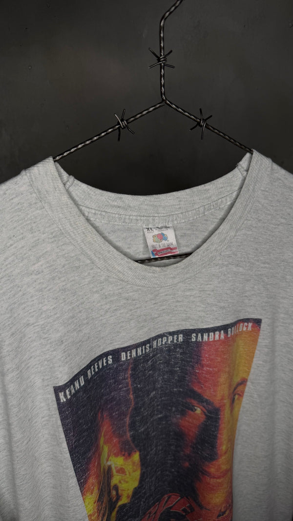 SPEED POSTER PRINT MOVIE TEE | RARE VIDEO STORE EMPLOYEE PROMO VARIANT