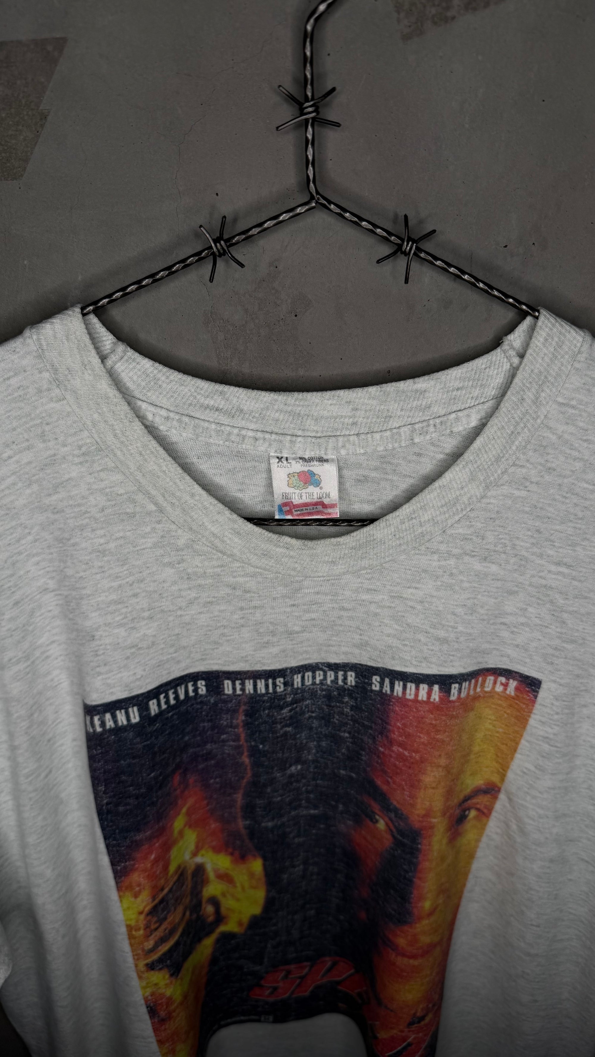 SPEED POSTER PRINT MOVIE TEE | RARE VIDEO STORE EMPLOYEE PROMO VARIANT