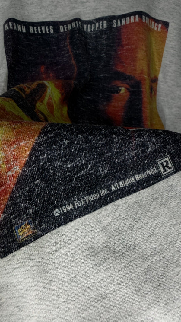 SPEED POSTER PRINT MOVIE TEE | RARE VIDEO STORE EMPLOYEE PROMO VARIANT