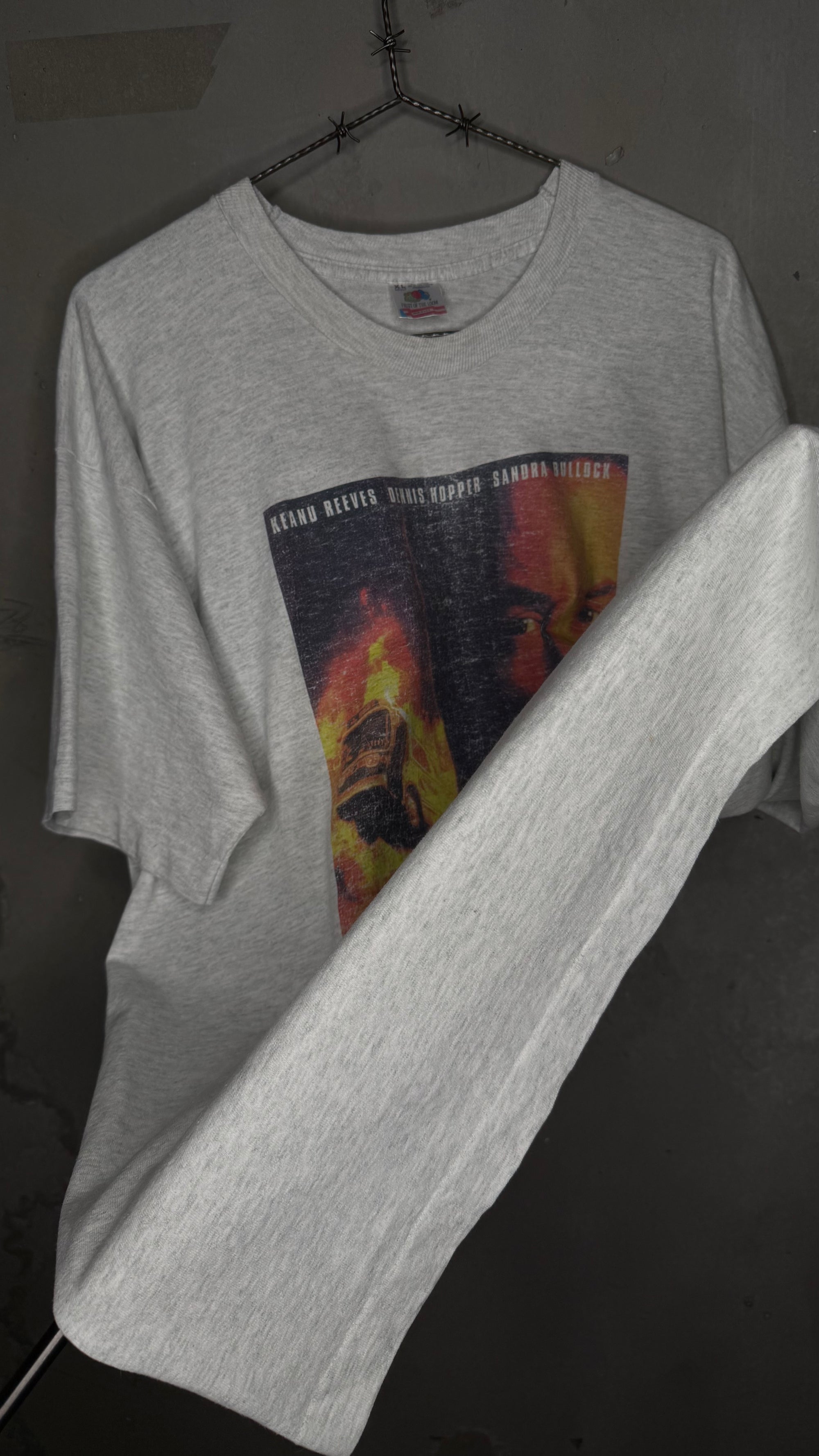 SPEED POSTER PRINT MOVIE TEE | RARE VIDEO STORE EMPLOYEE PROMO VARIANT