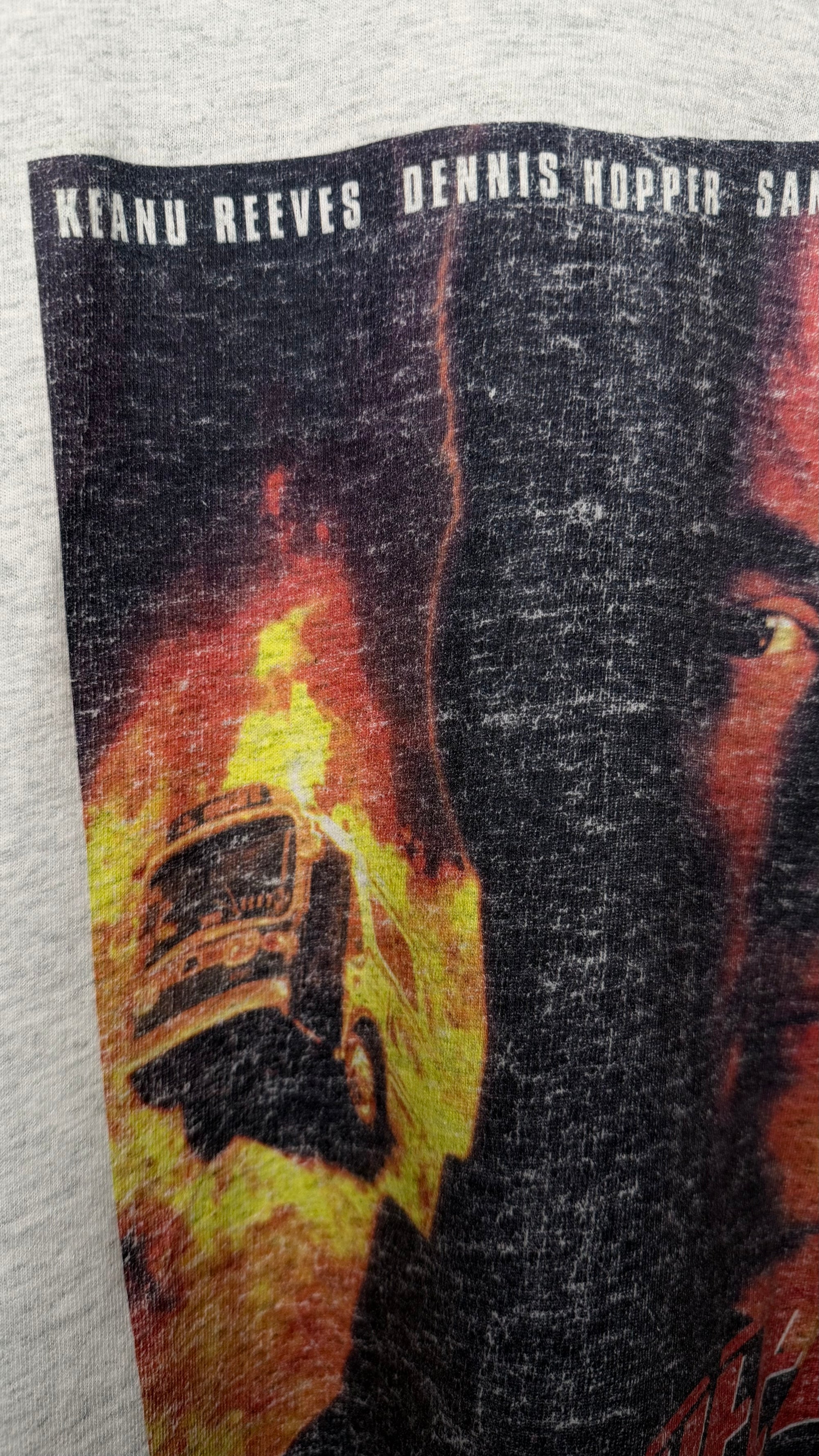SPEED POSTER PRINT MOVIE TEE | RARE VIDEO STORE EMPLOYEE PROMO VARIANT