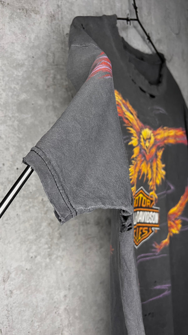 HARLEY DAVIDSON SOARING FLAMING EAGLE TEE