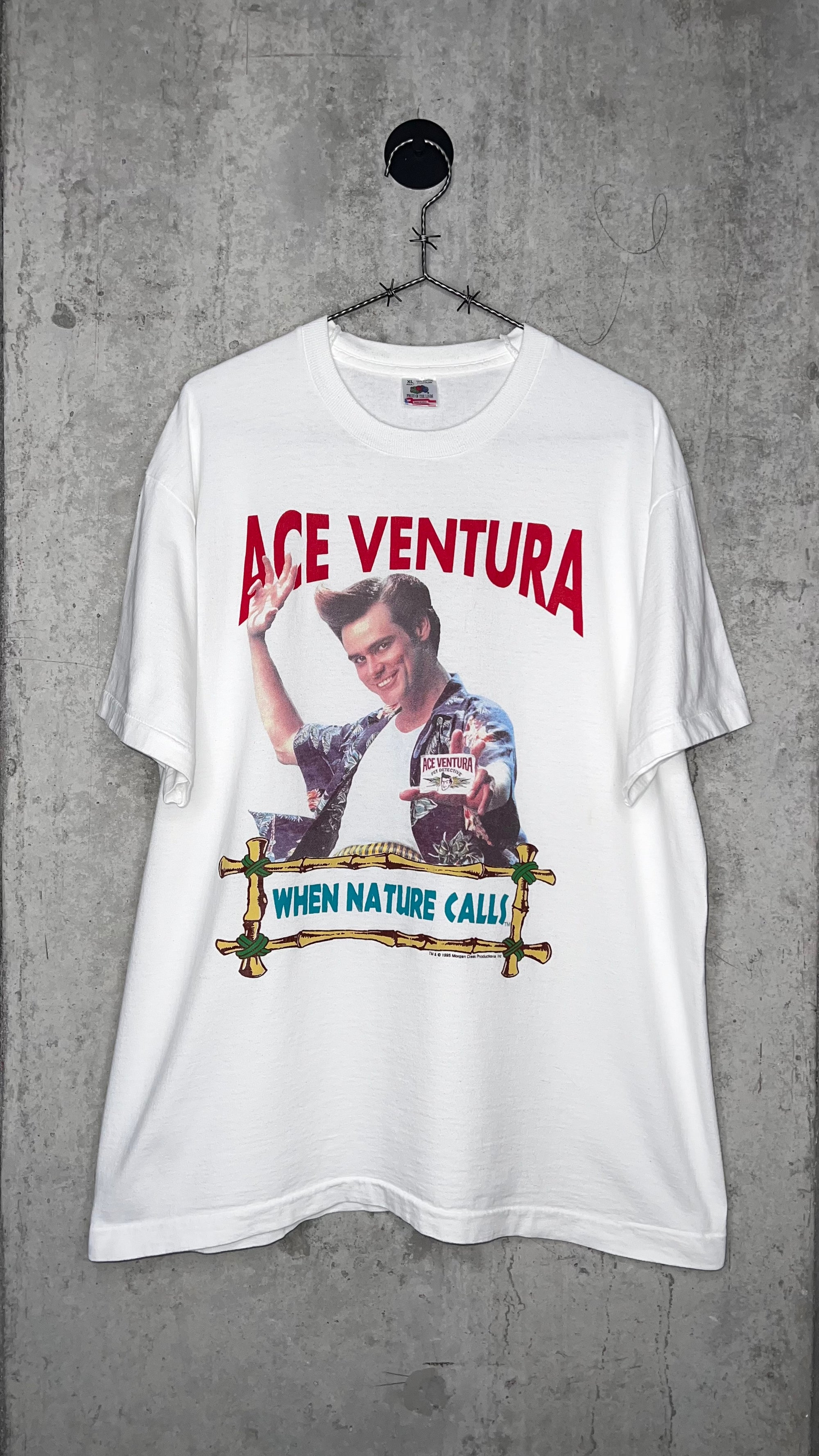 ACE VENTURA WHEN NATURE CALLS TEE | BIG JIM CARREY PRINT