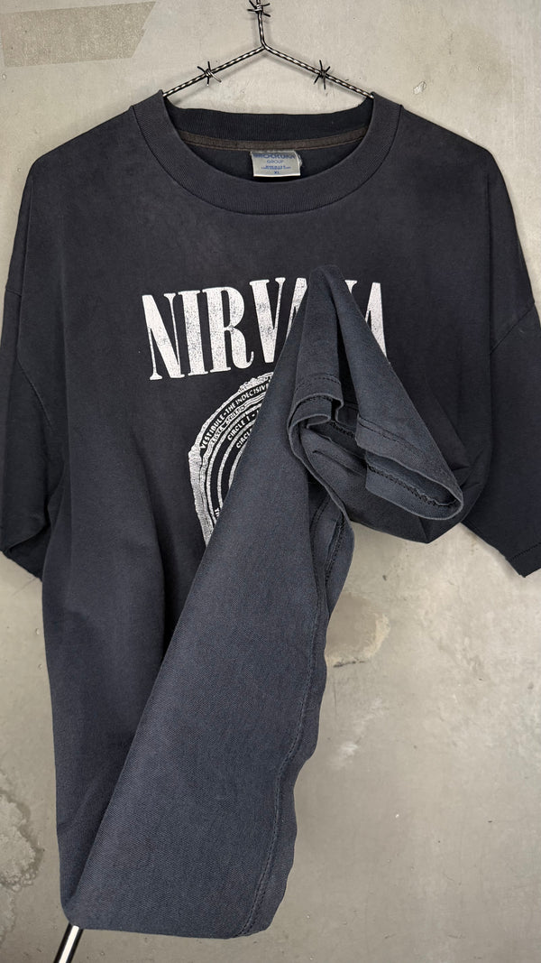 92’ NIRVANA VESTIBULE TEE | FUDGE PACKIN CRACK SMOKIN SATAN WORSHIPPIN MOTHER FUCKER